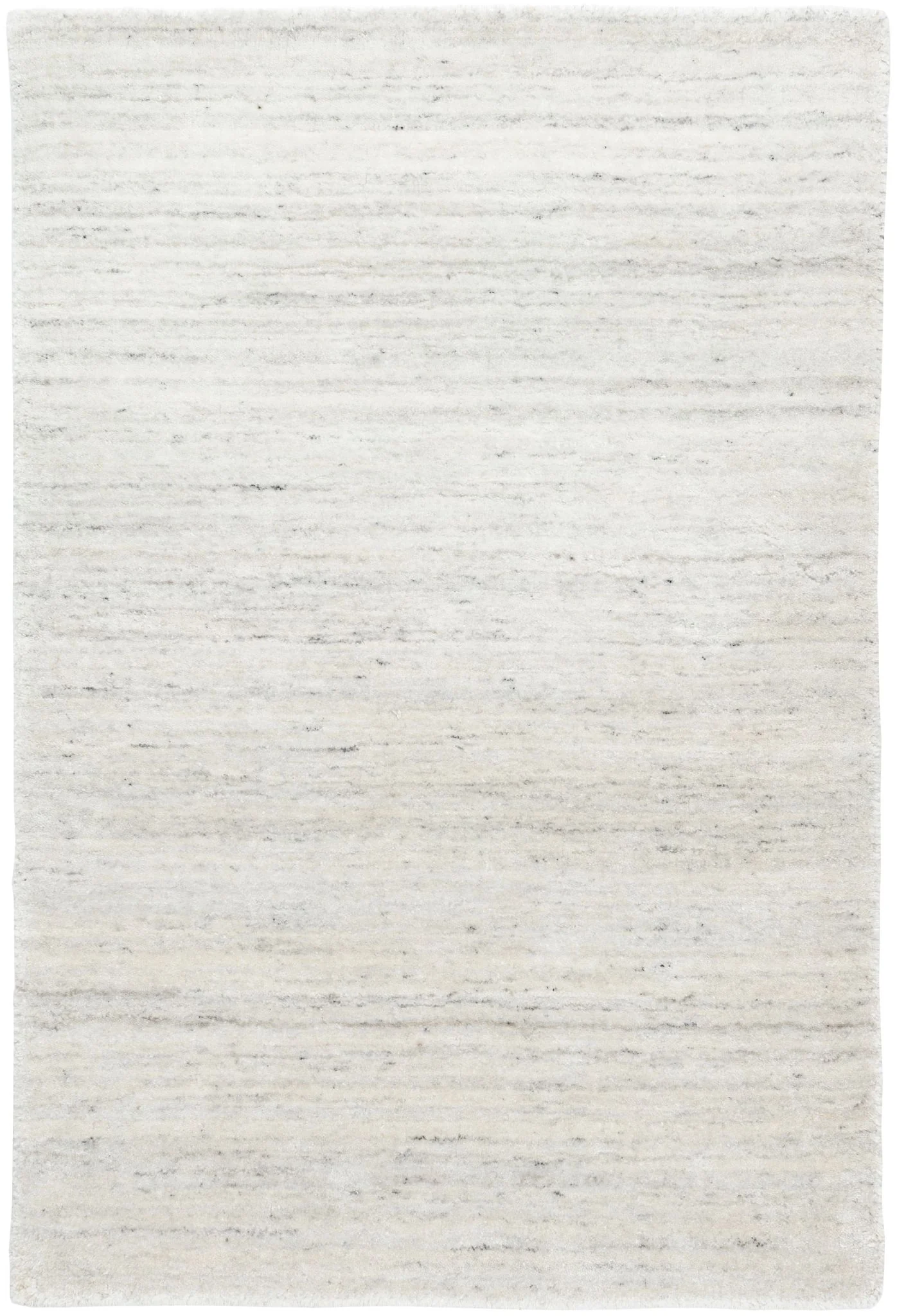 Nordic White Hand Loom Knotted Performance Rug - Image 1