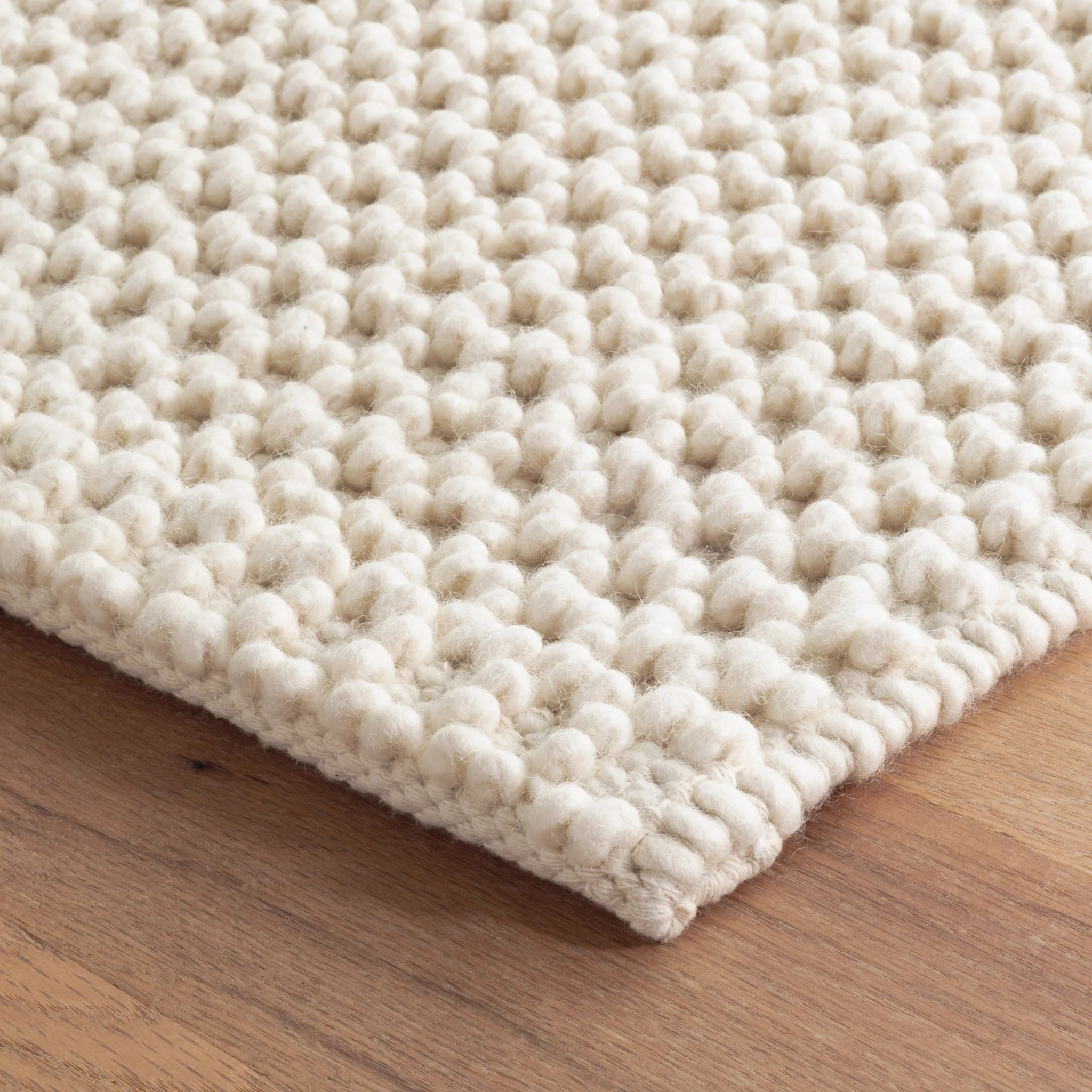 Hooper Ivory Handwoven Wool Rug - Image 3