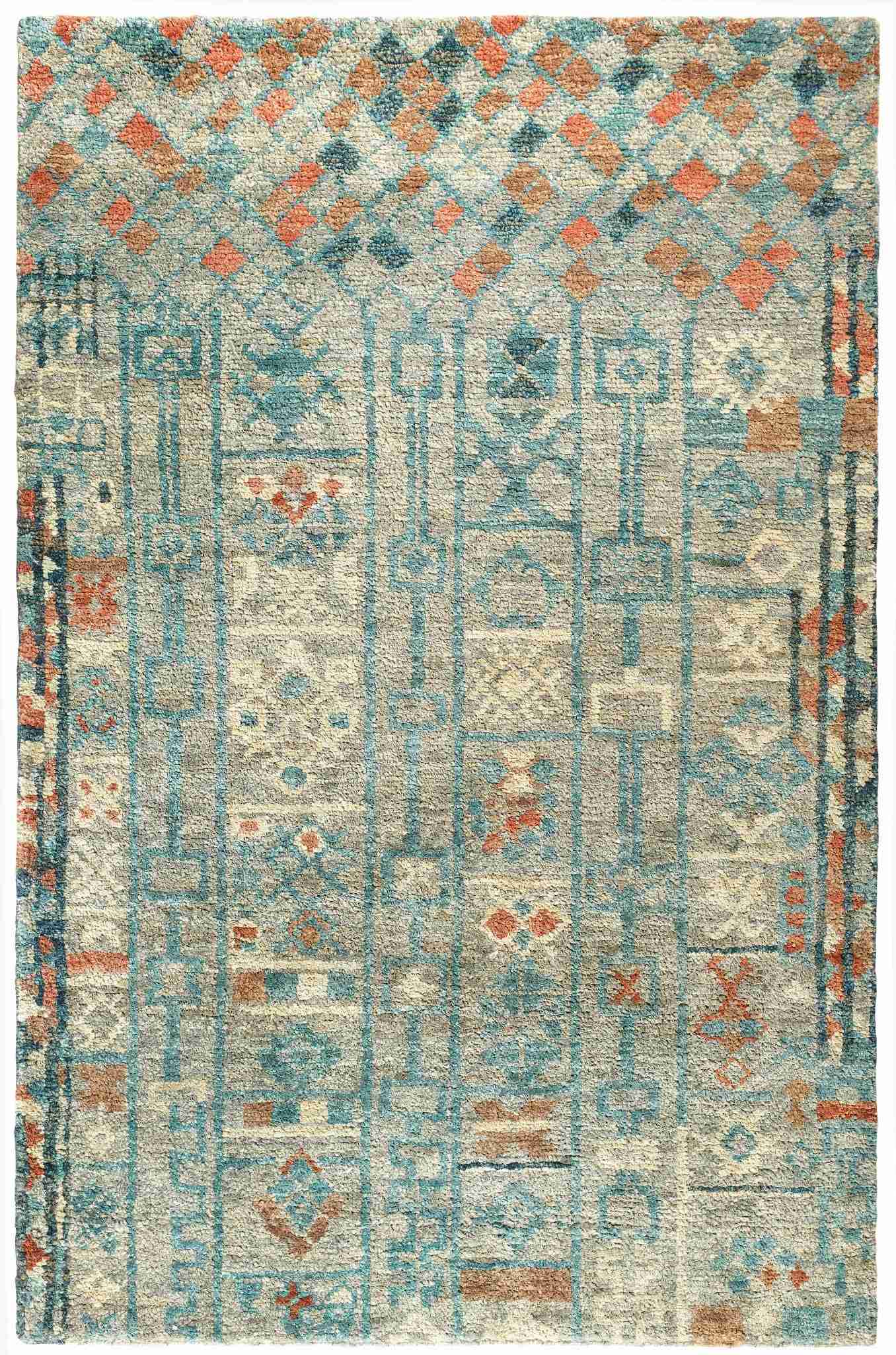 Pastiche Hand Knotted Jute Rug - Image 1
