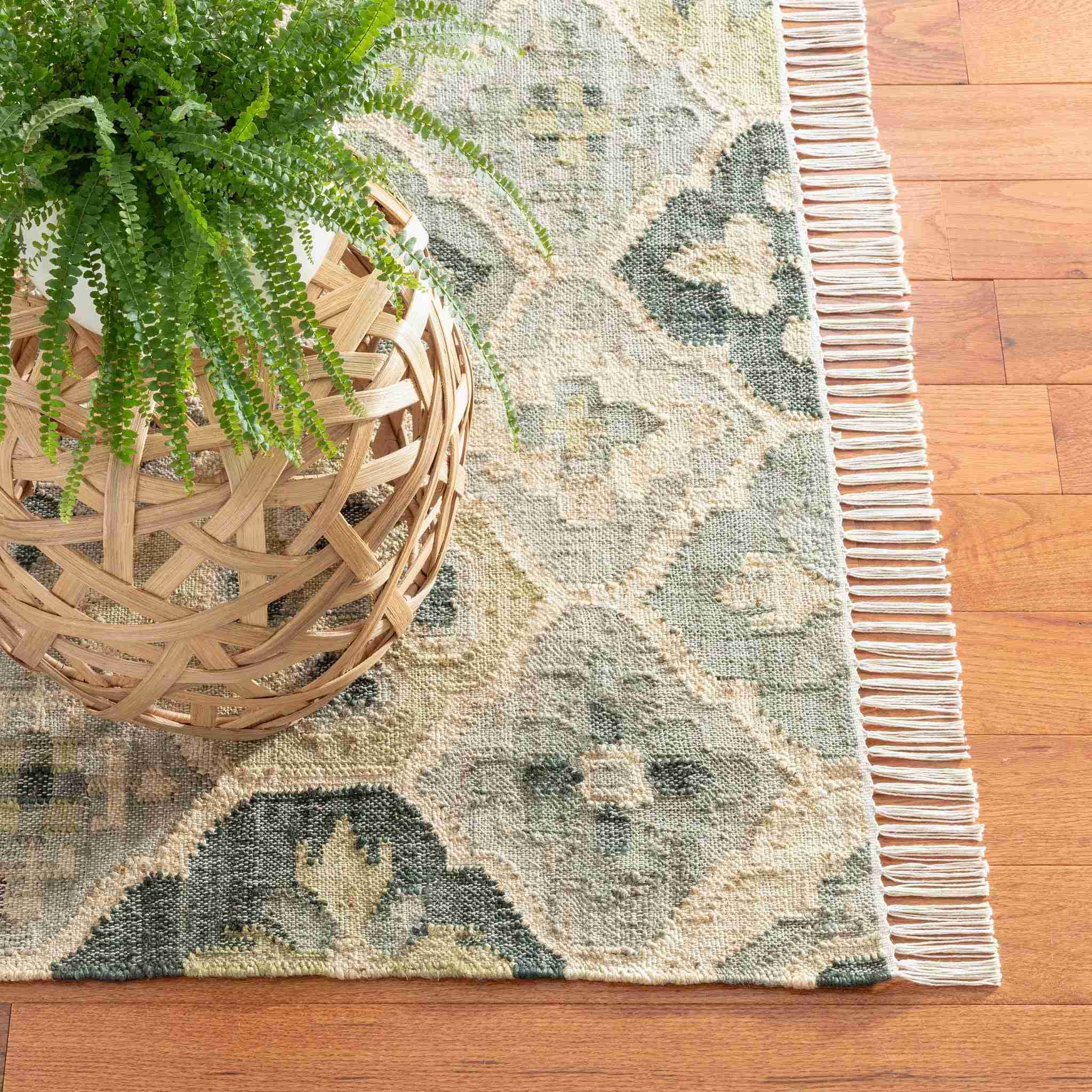 Pali Evergreen Handwoven Jute Rug - Image 2