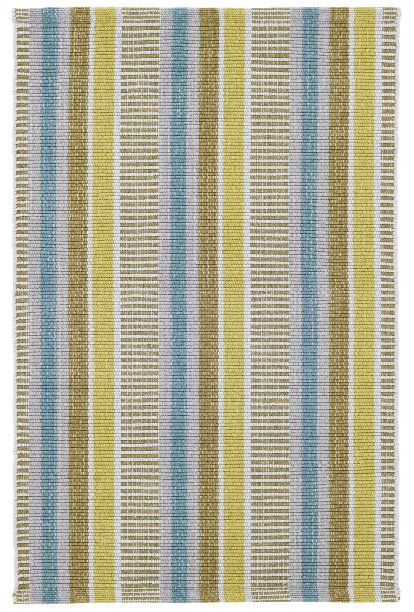 Always Greener Blue/Green Handwoven Indoor/Outdoor Rug - Image 1