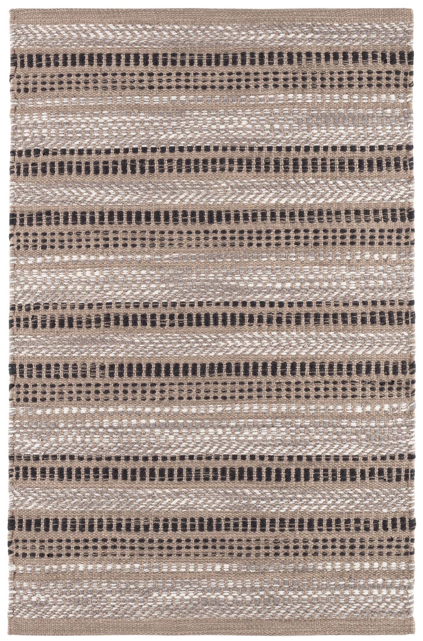 Sooner Than Later Neutral Handwoven Indoor/Outdoor Rug - Image 1