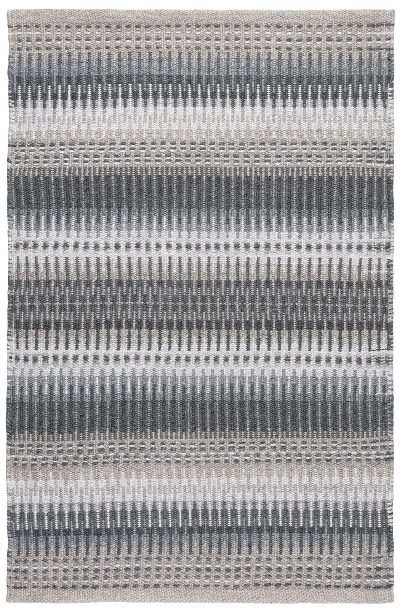 Folly Grey Handwoven Indoor/Outdoor Rug - Image 1