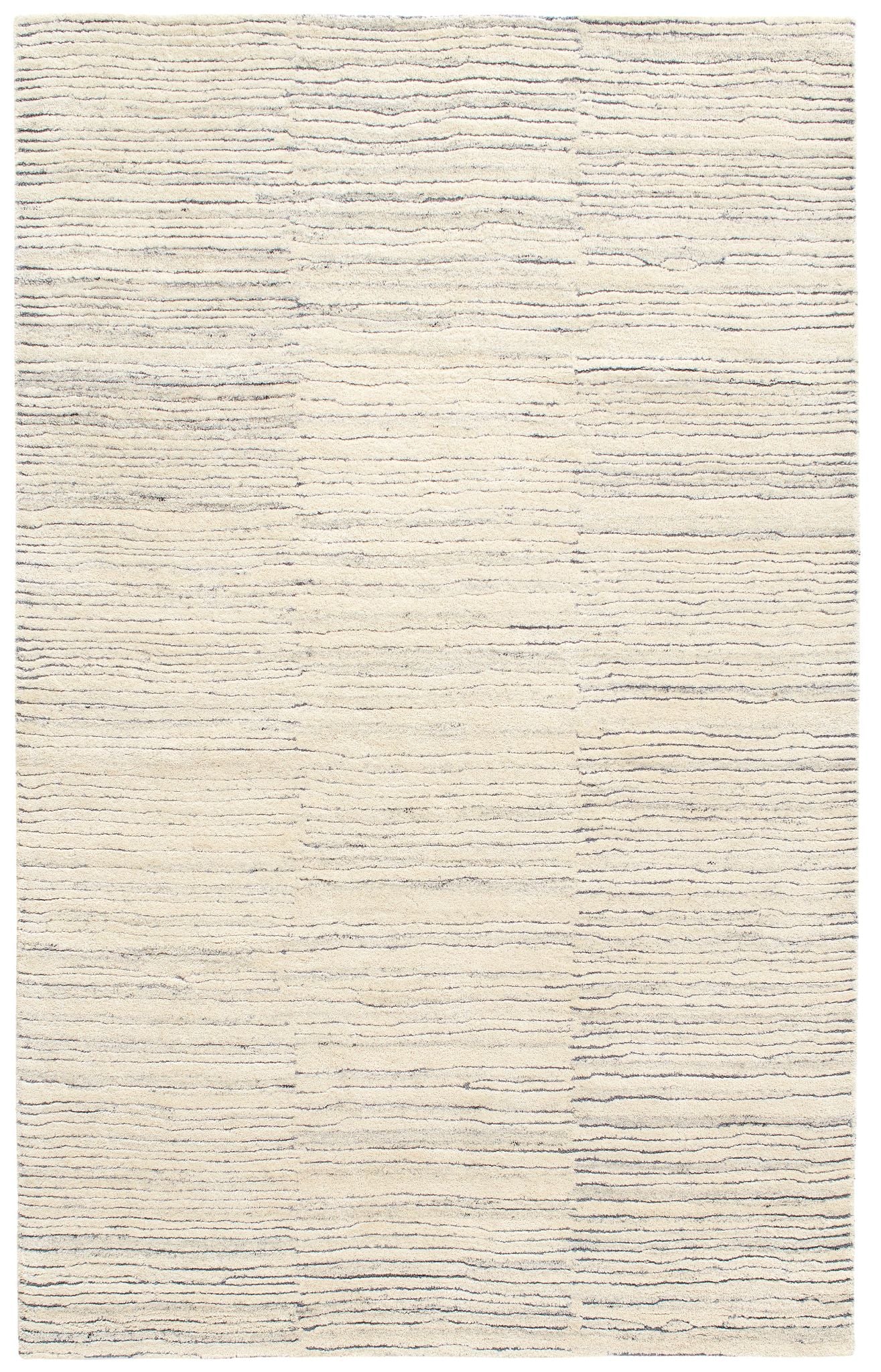 Avery Pewter Blue Hand Tufted Wool Rug - Image 1