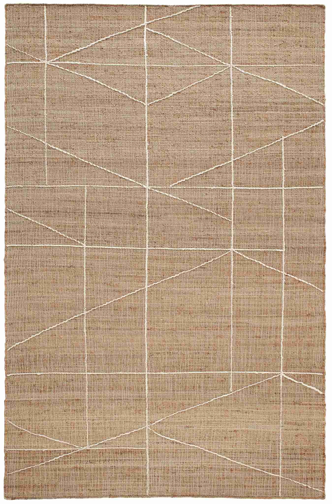 Judson Natural/Ivory Handwoven Jute Rug - Image 1