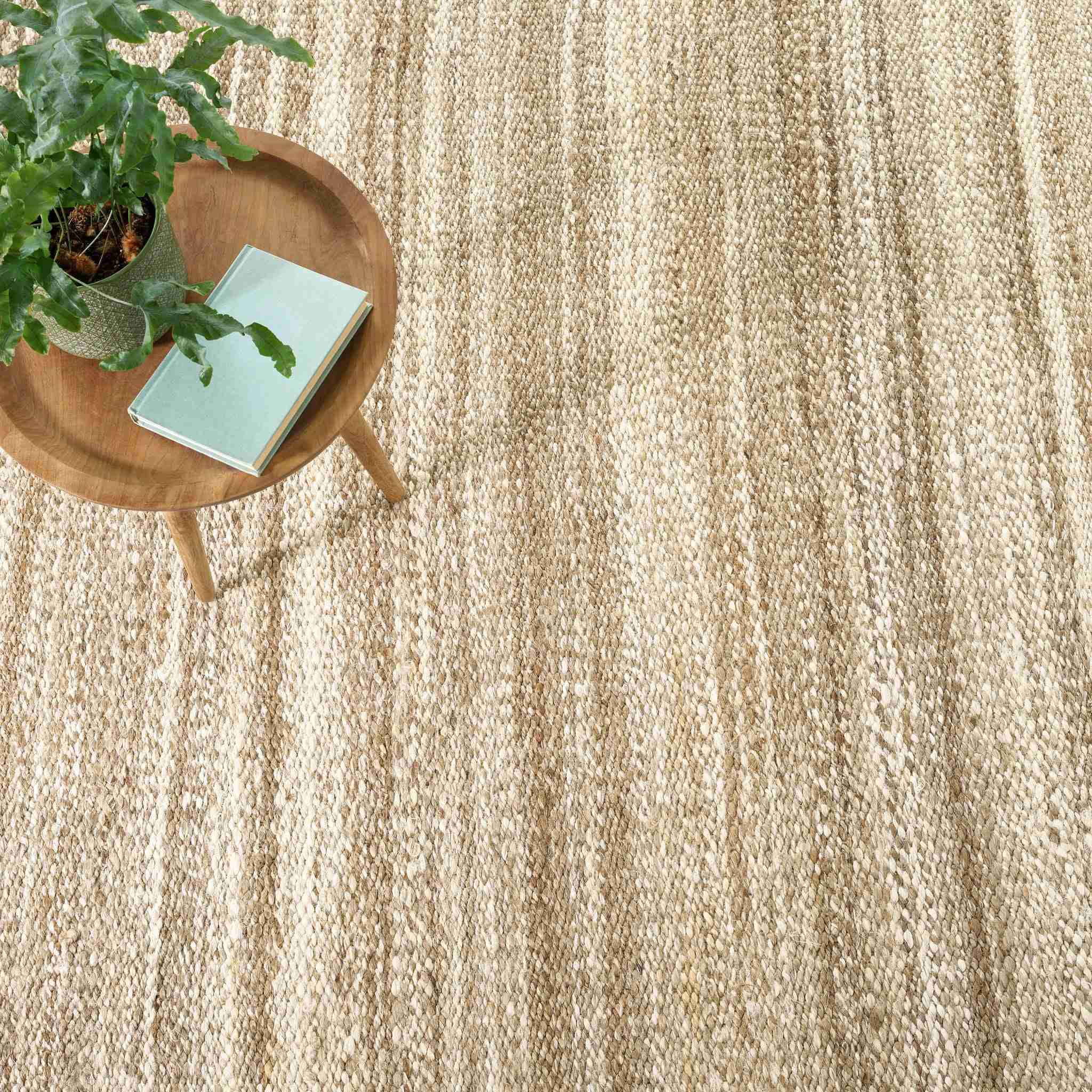 Lewis Natural Handwoven Jute Rug - Image 2