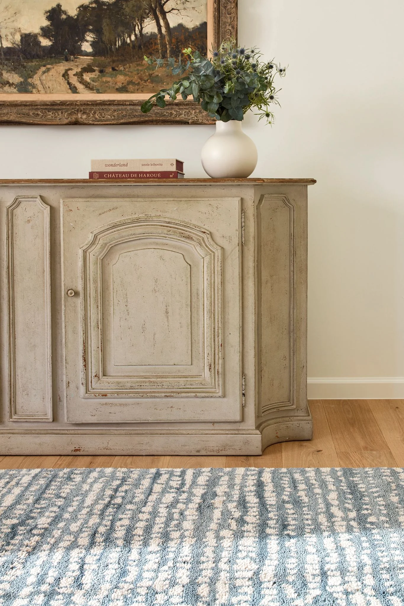 Shepherd Pewter Blue Hand Knotted Wool Rug - Image 3