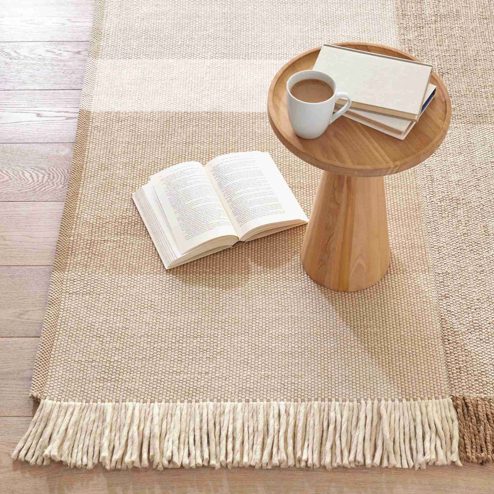 Frankie Natural Handwoven Jute Rug - Image 2