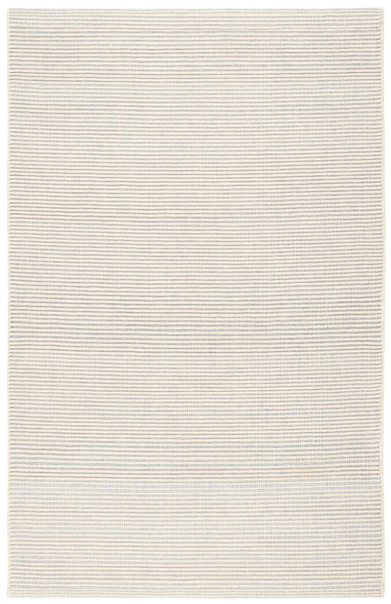 Haverhill French Blue Handwoven Cotton Rug - Image 1