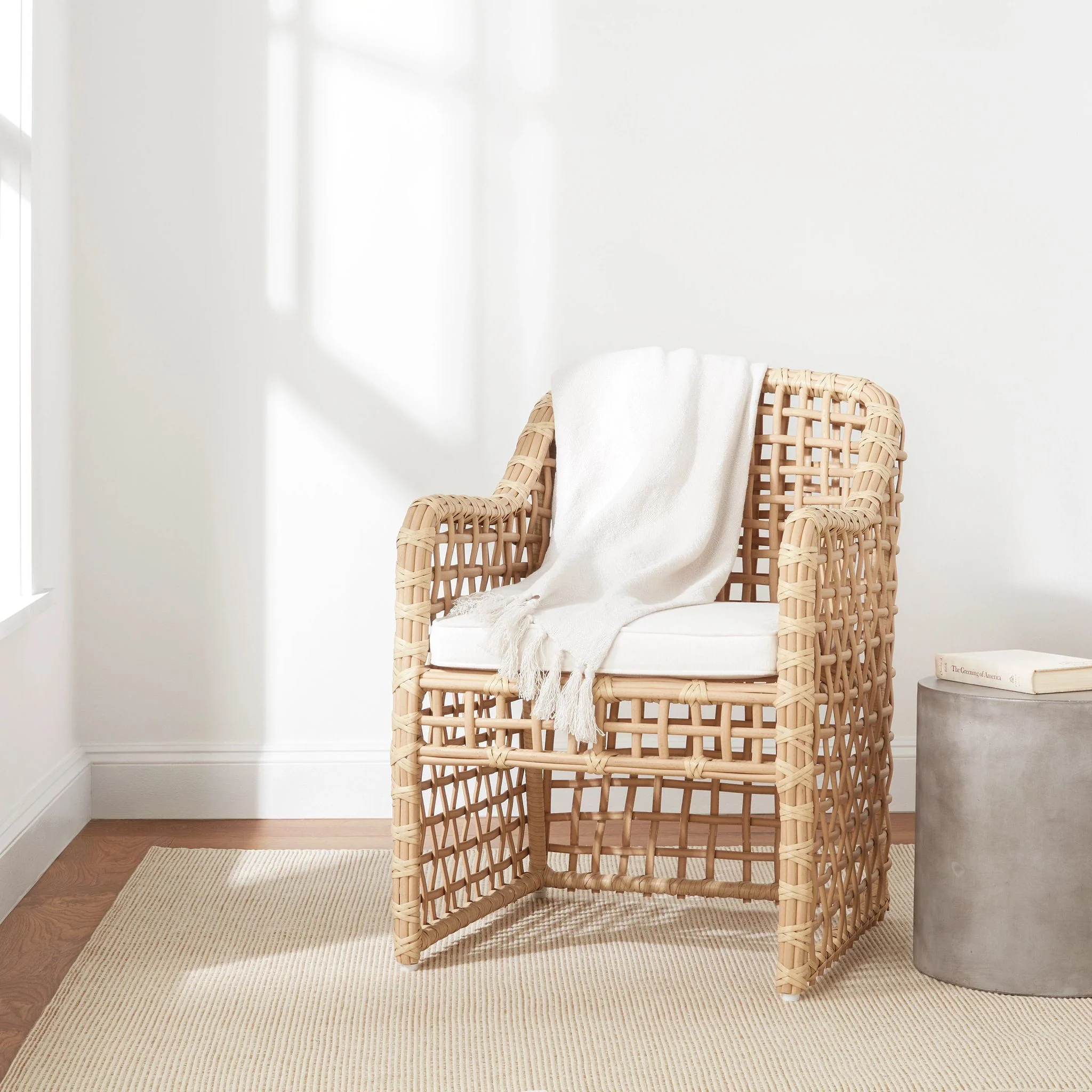 Haverhill Natural Handwoven Cotton Rug - Image 3