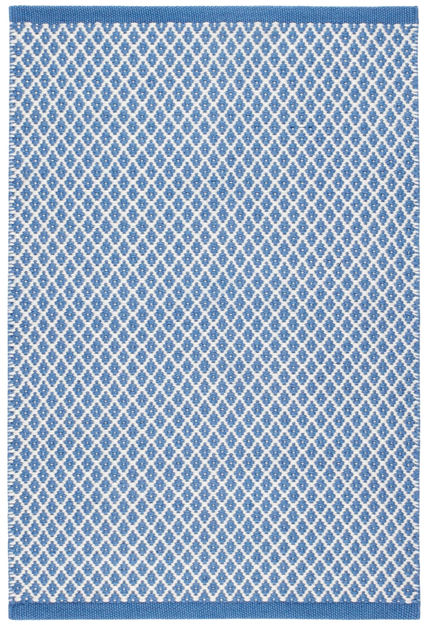 Mainsail French Blue Handwoven Indoor/Outdoor Rug - Image 1