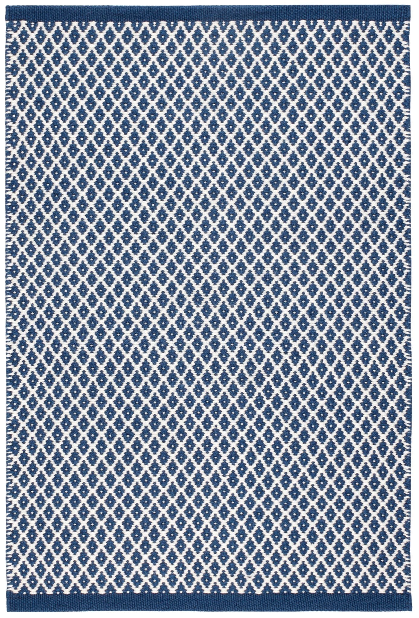 Mainsail Navy Handwoven Indoor/Outdoor Rug - Image 1