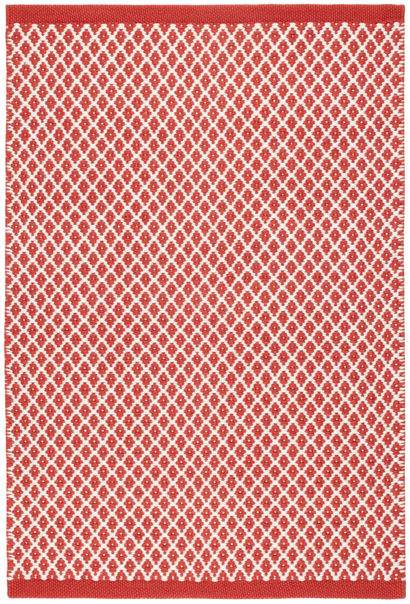 Mainsail Red Handwoven Indoor/Outdoor Rug - Image 1