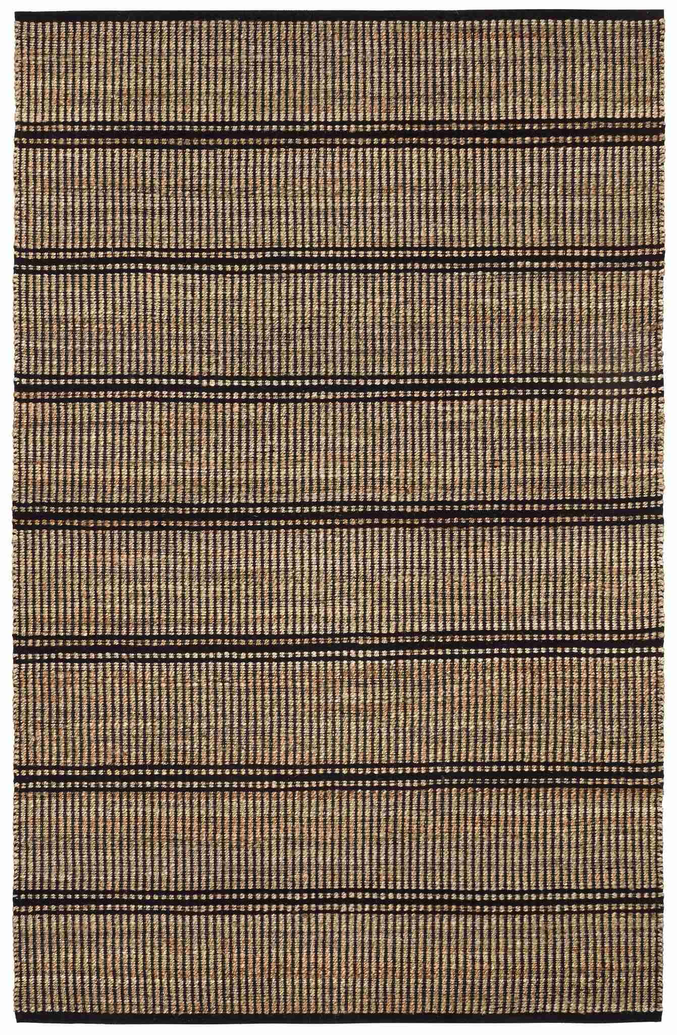 Arbor Black Handwoven Jute Rug - Image 1