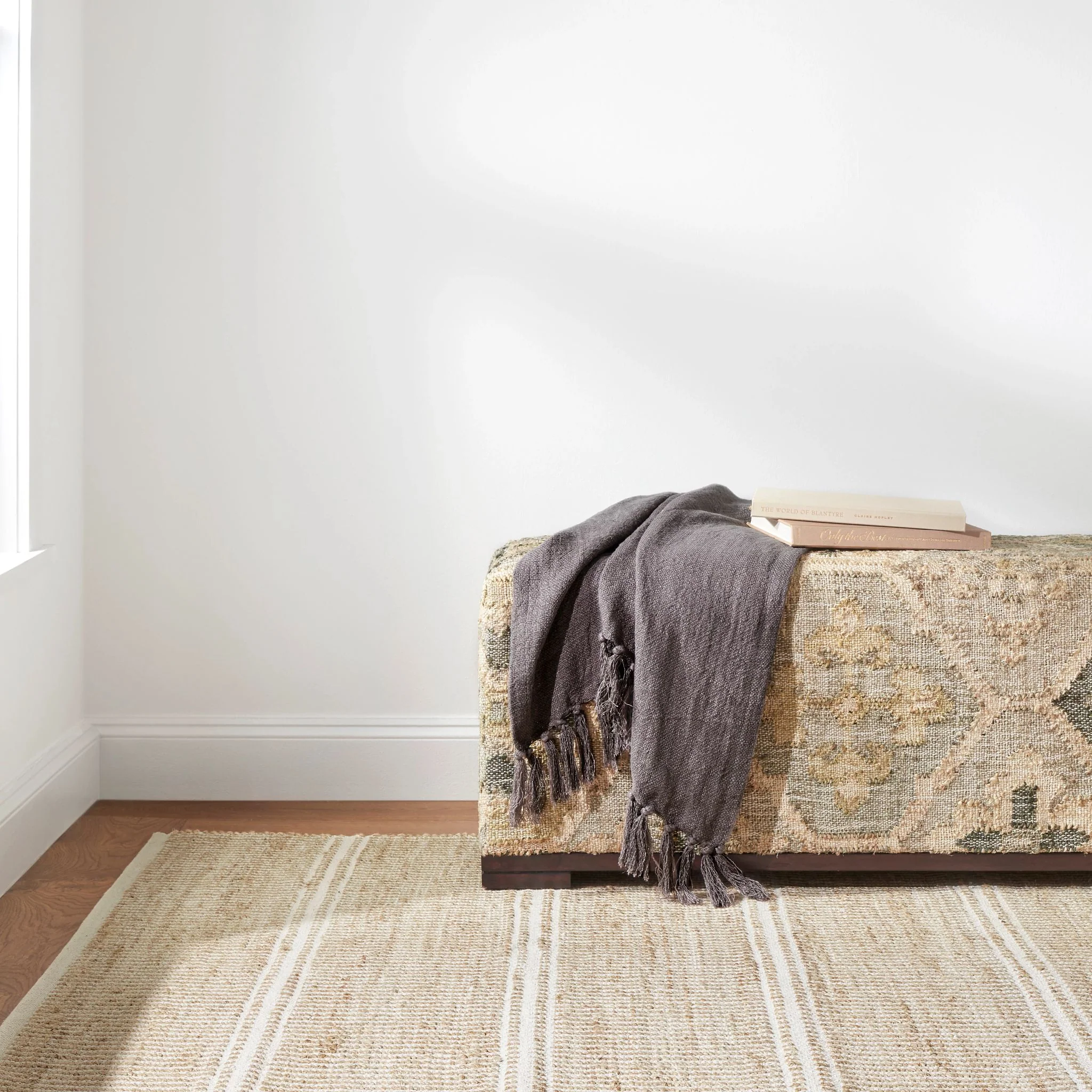 Arbor Ivory Handwoven Jute Rug - Image 3