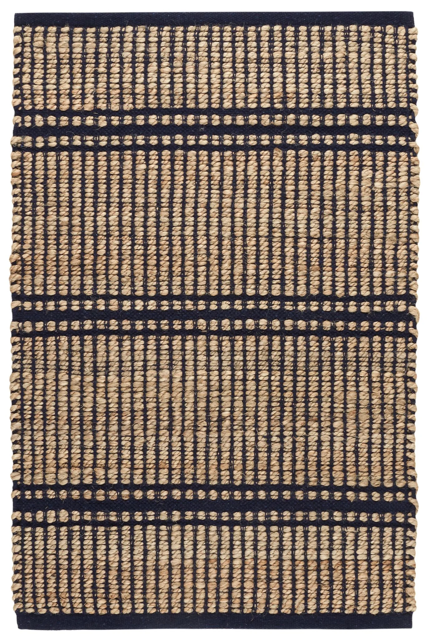 Arbor Navy Handwoven Jute Rug - Image 1