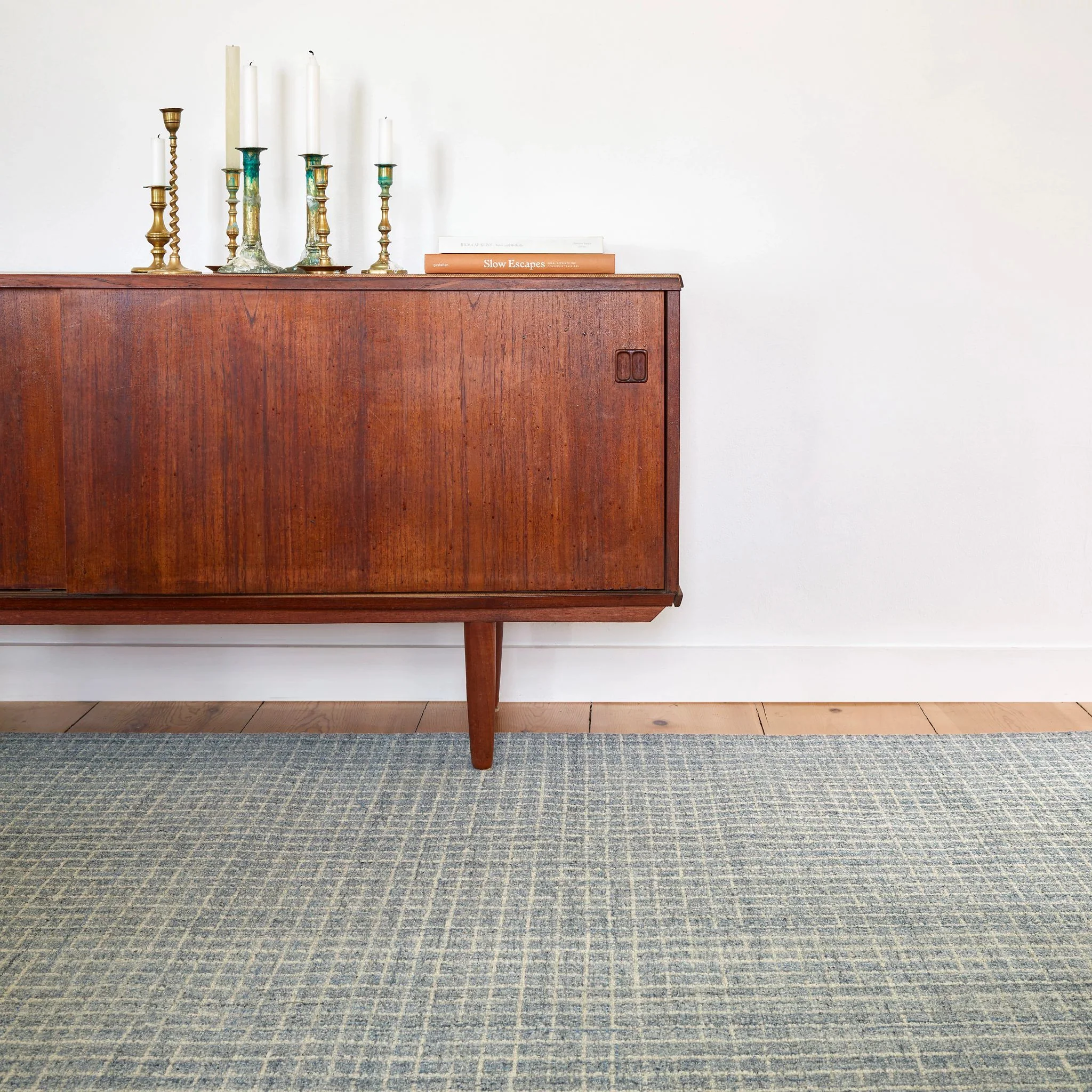 Conall Slate Hand Micro Hooked Wool Rug - Image 3