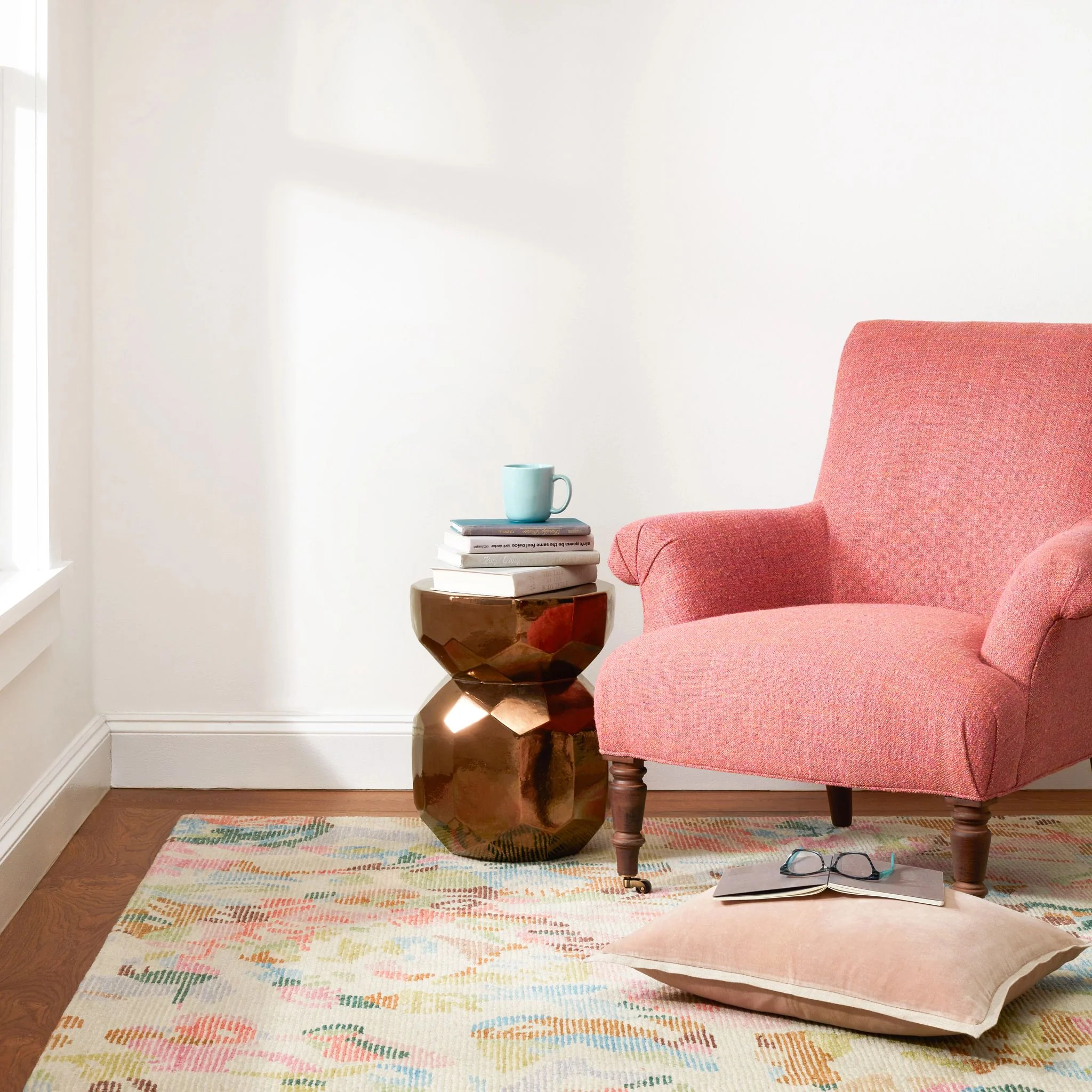 Bloom Multi Hand Tufted Wool Rug - Image 2