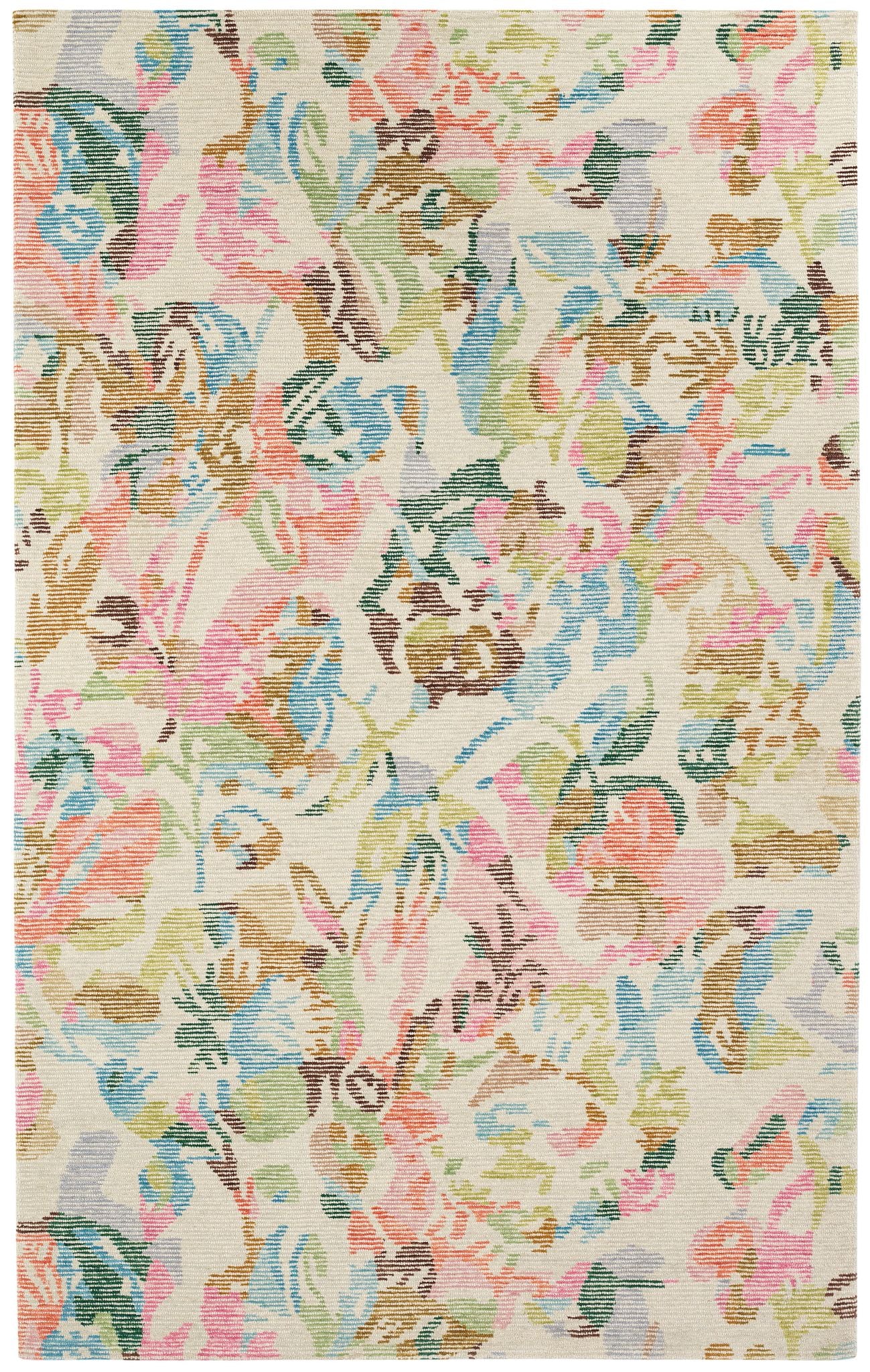 Bloom Multi Hand Tufted Wool Rug - Image 1