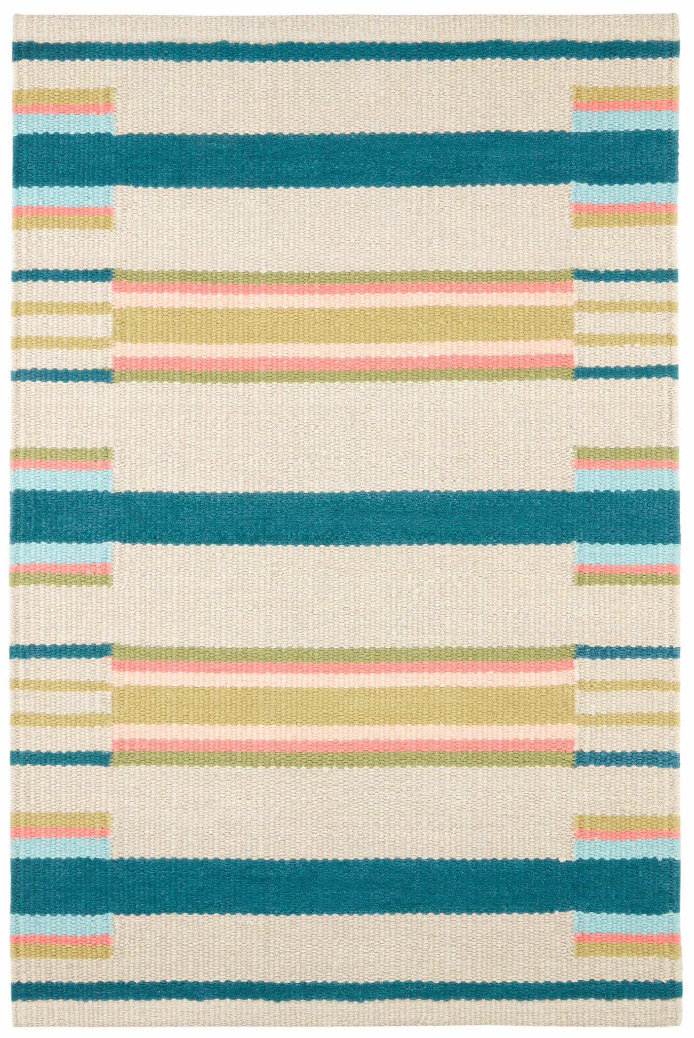 Everly Multi Handwoven Cotton Rug - Image 1