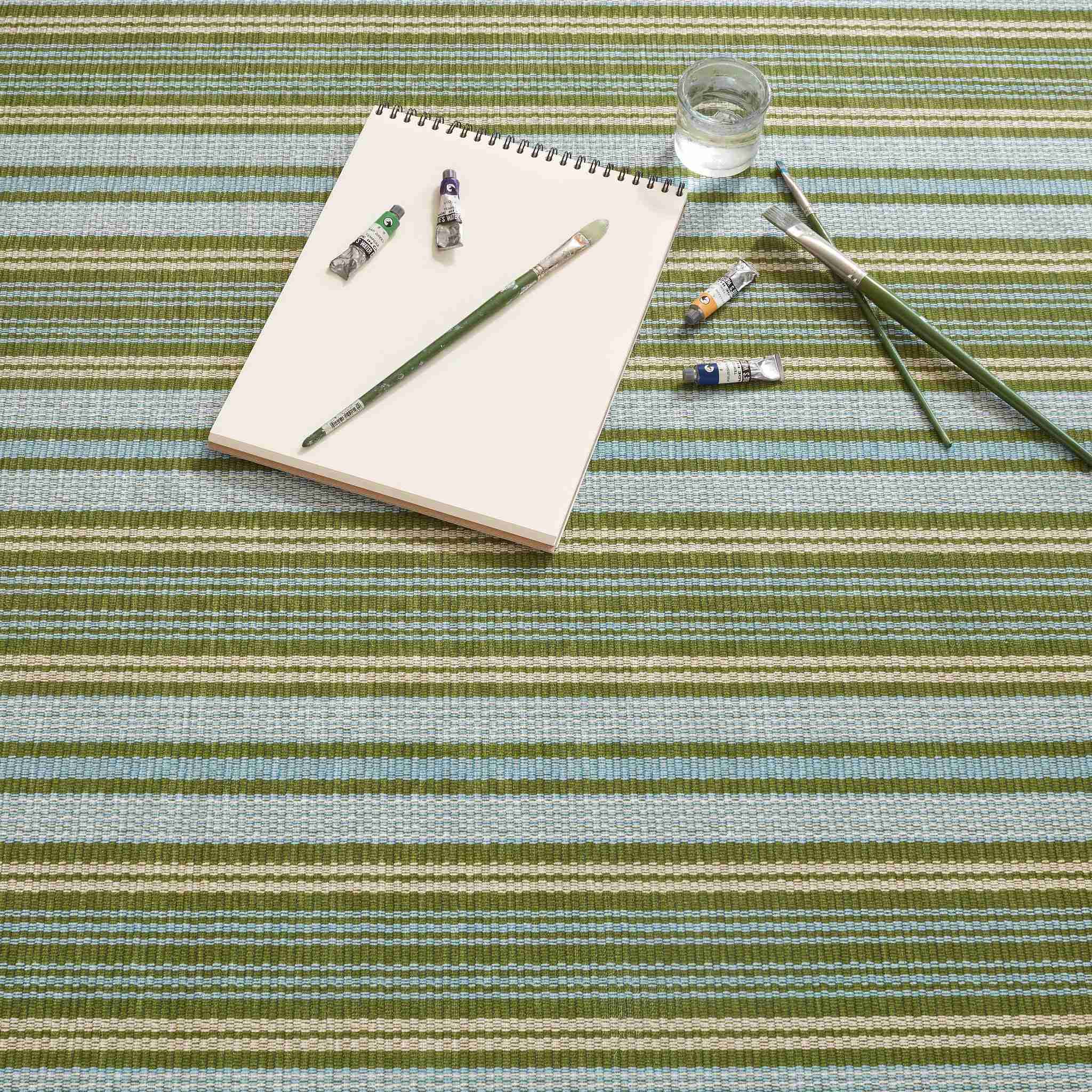 Caravan Stripe Multi Machine Washable Rug - Image 2