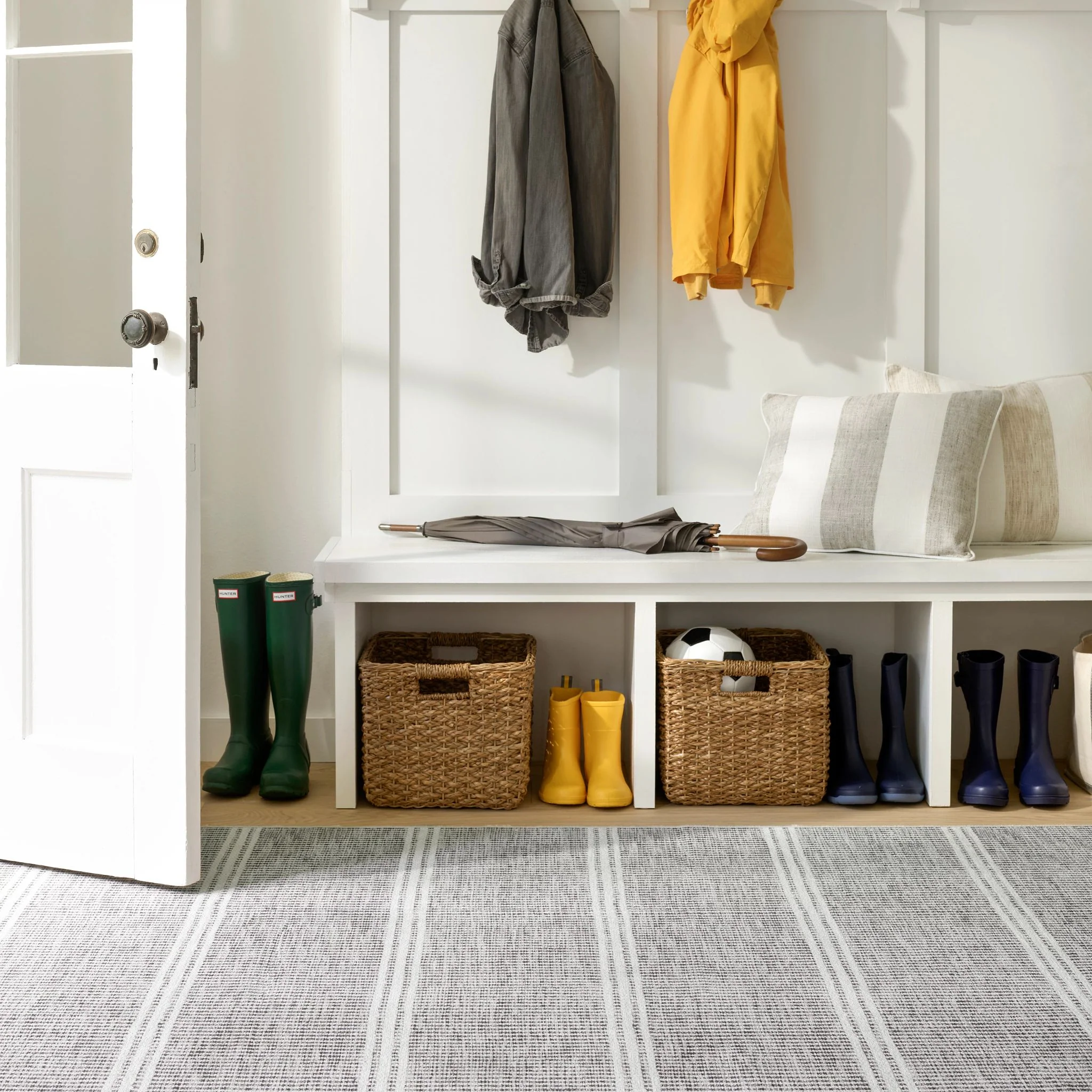Malta Grey Machine Washable Rug - Image 2