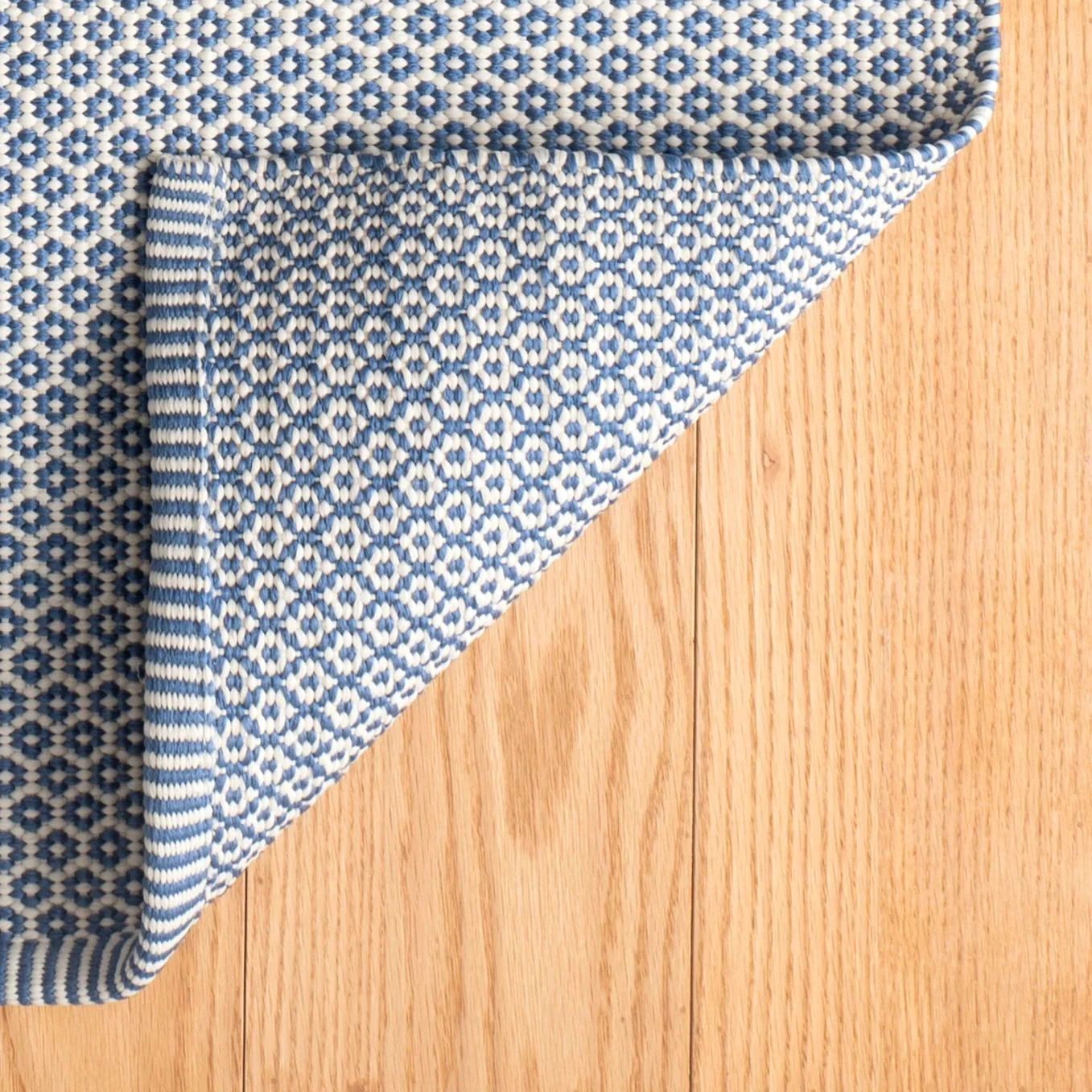 Finn Denim Handwoven Indoor/Outdoor Rug - Image 3