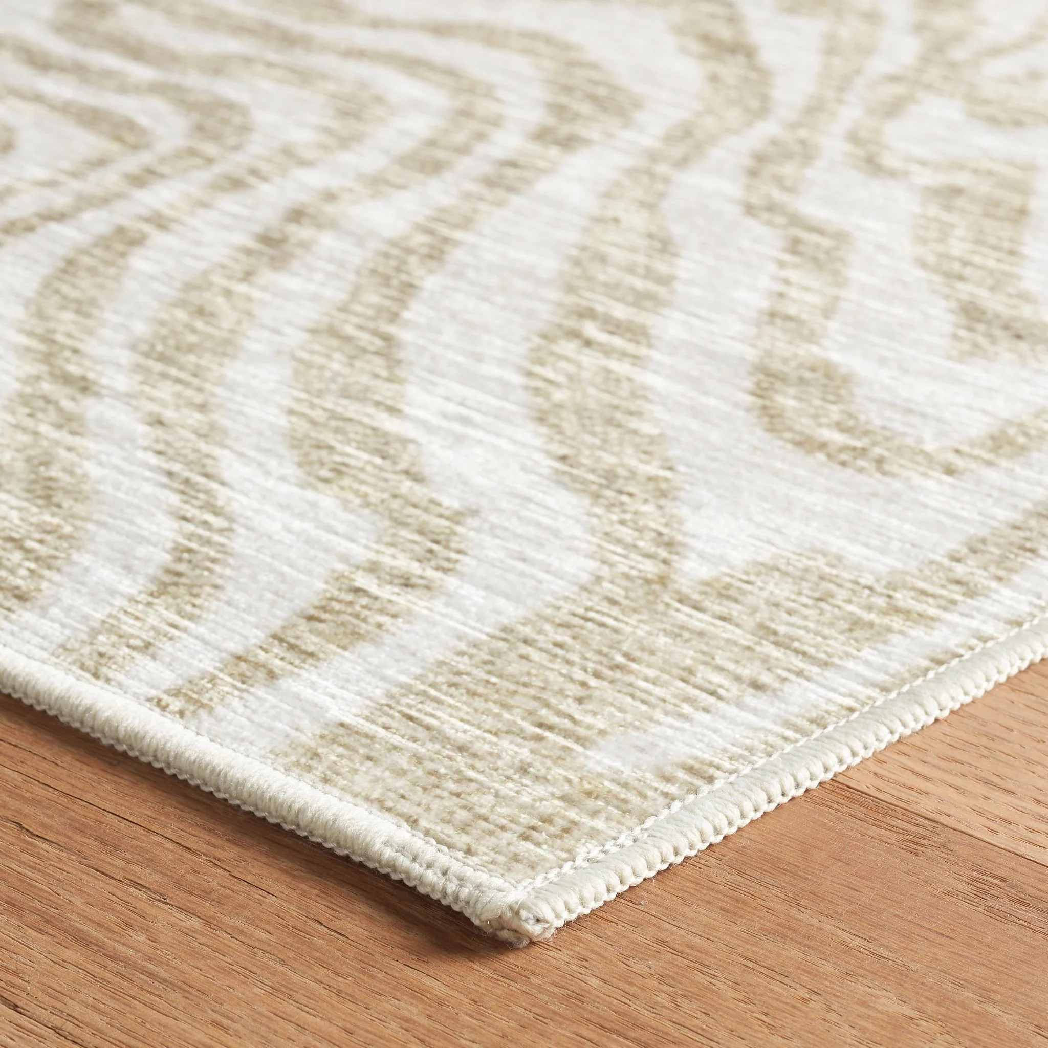 Amber Natural Machine Washable Rug - Image 3