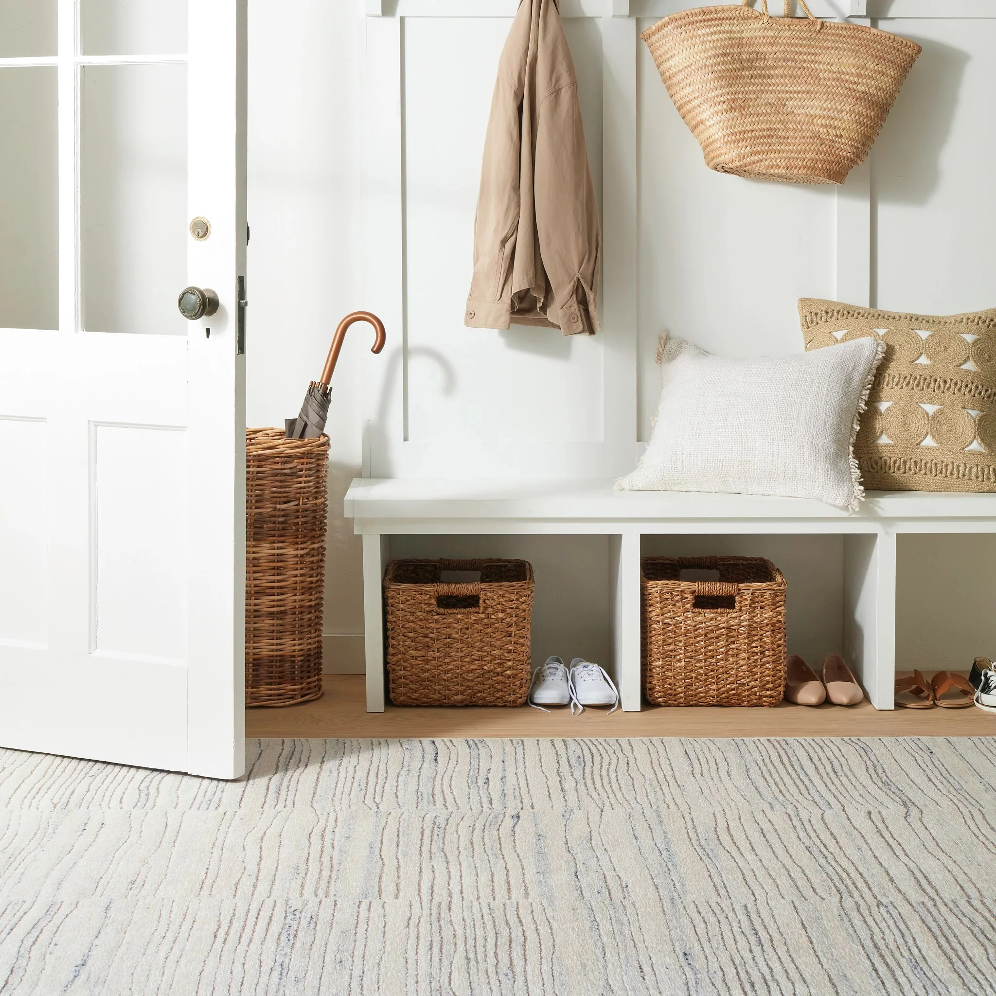 Avery Oatmeal Machine Washable Rug - Image 2