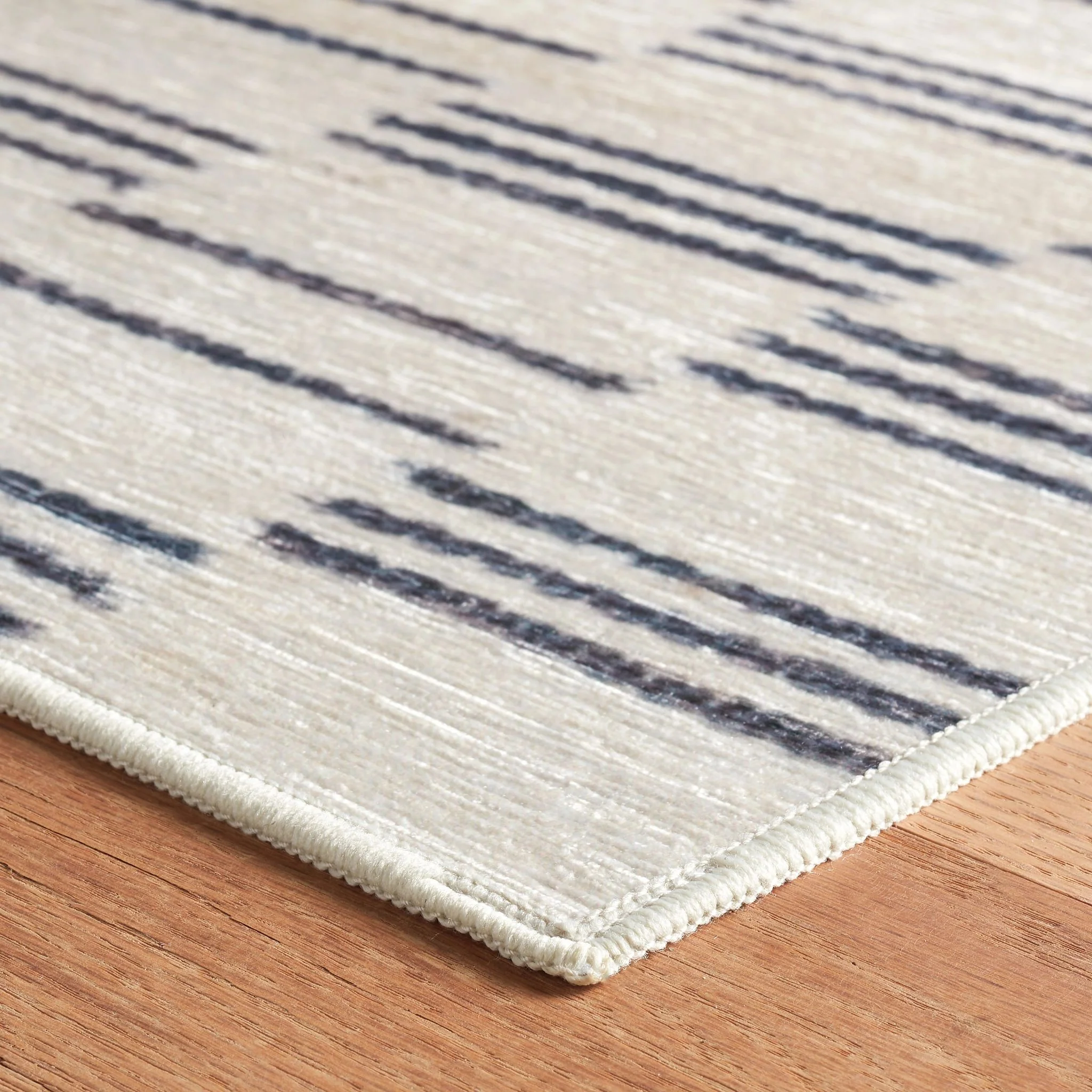 Leni Oatmeal Machine Washable Rug - Image 3