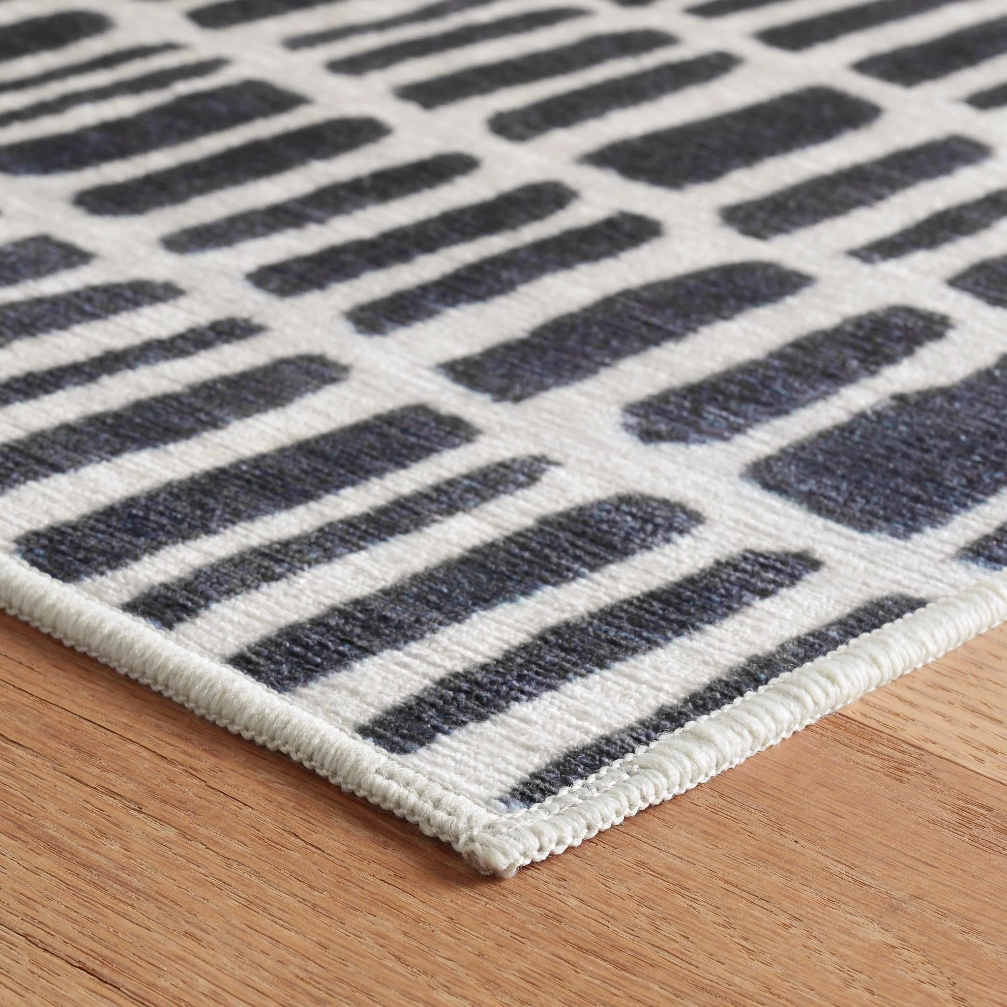 Roark Charcoal Machine Washable Rug - Image 3