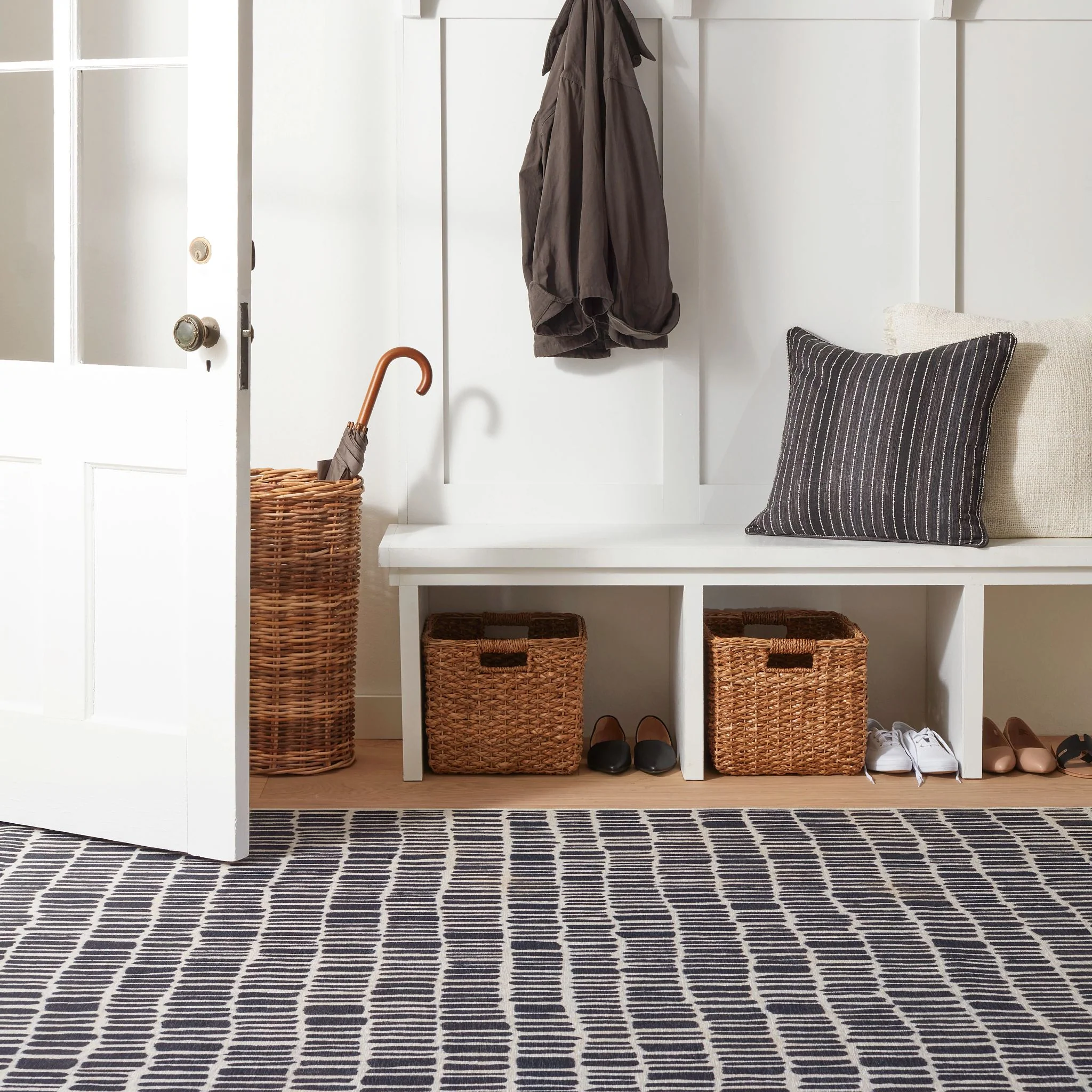 Roark Charcoal Machine Washable Rug - Image 2