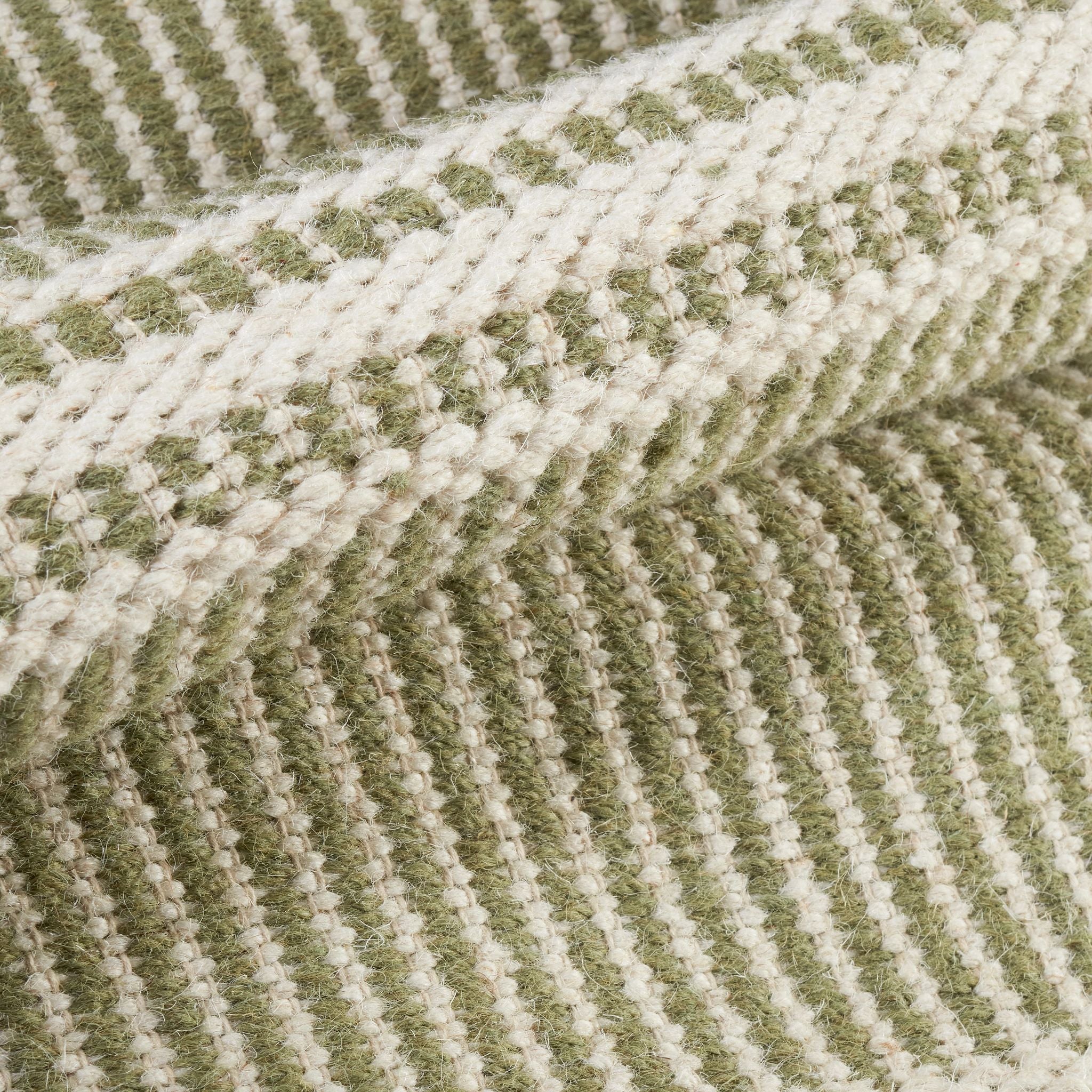 Malta Sage Handwoven Wool Rug - Image 2