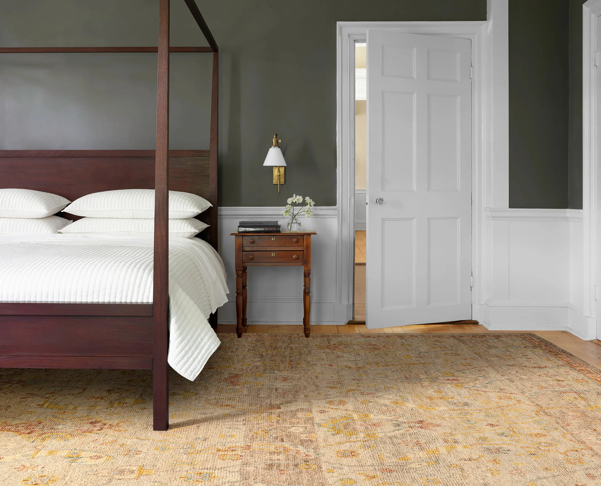 Nora Natural Hand Knotted Wool Rug - Image 3