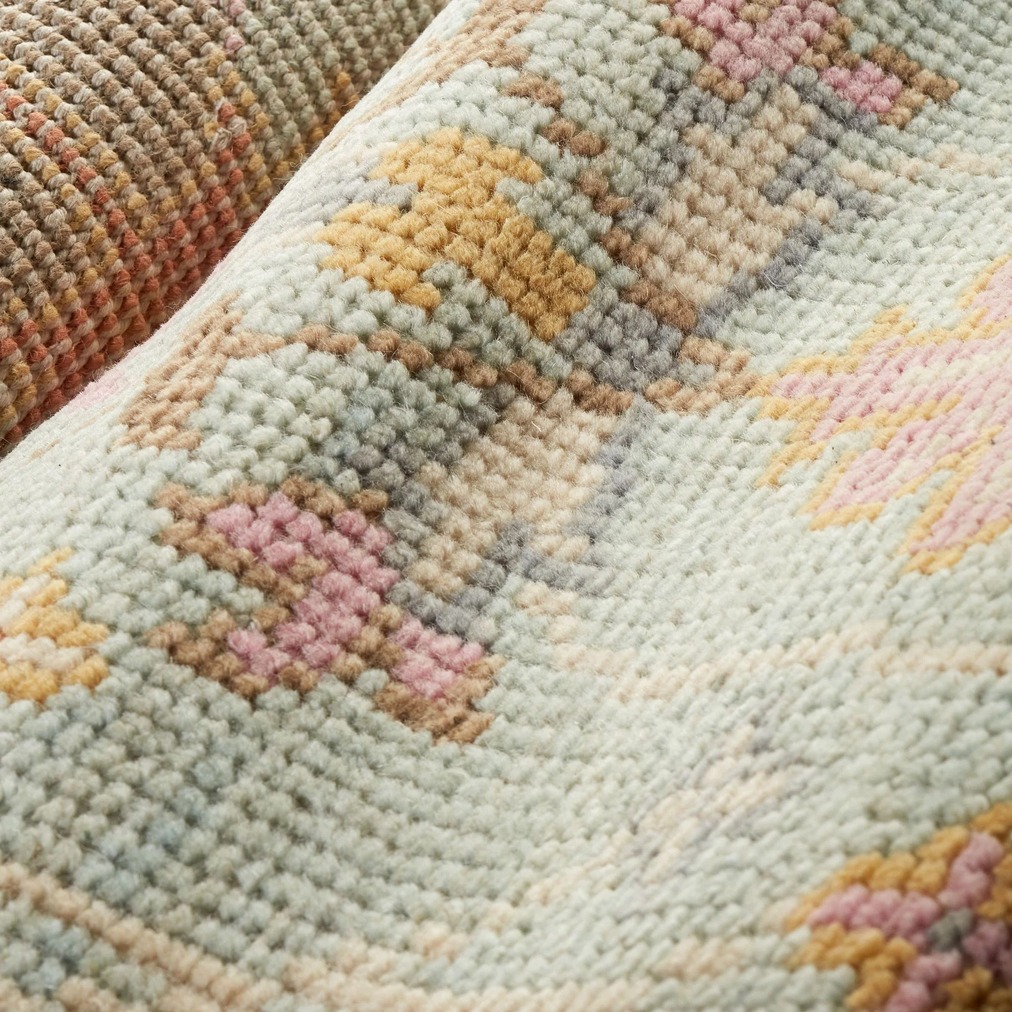 Mara Sky Hand Knotted Wool Rug - Image 2