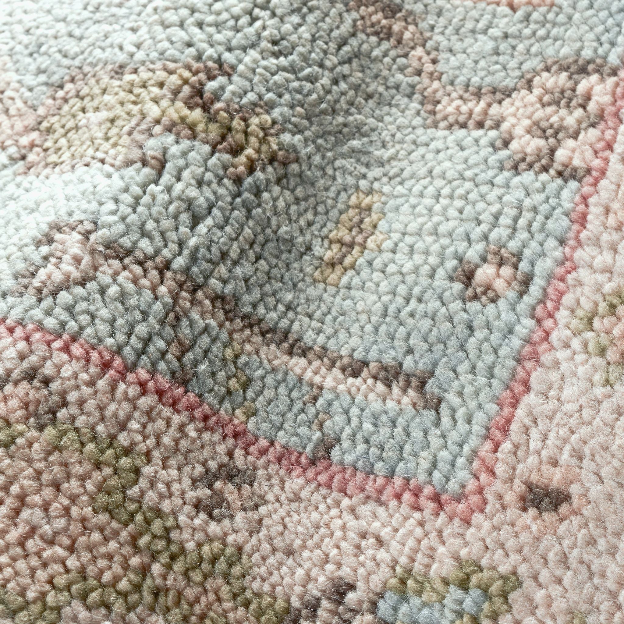 Athens Sky Hand Knotted Wool Rug - Image 3