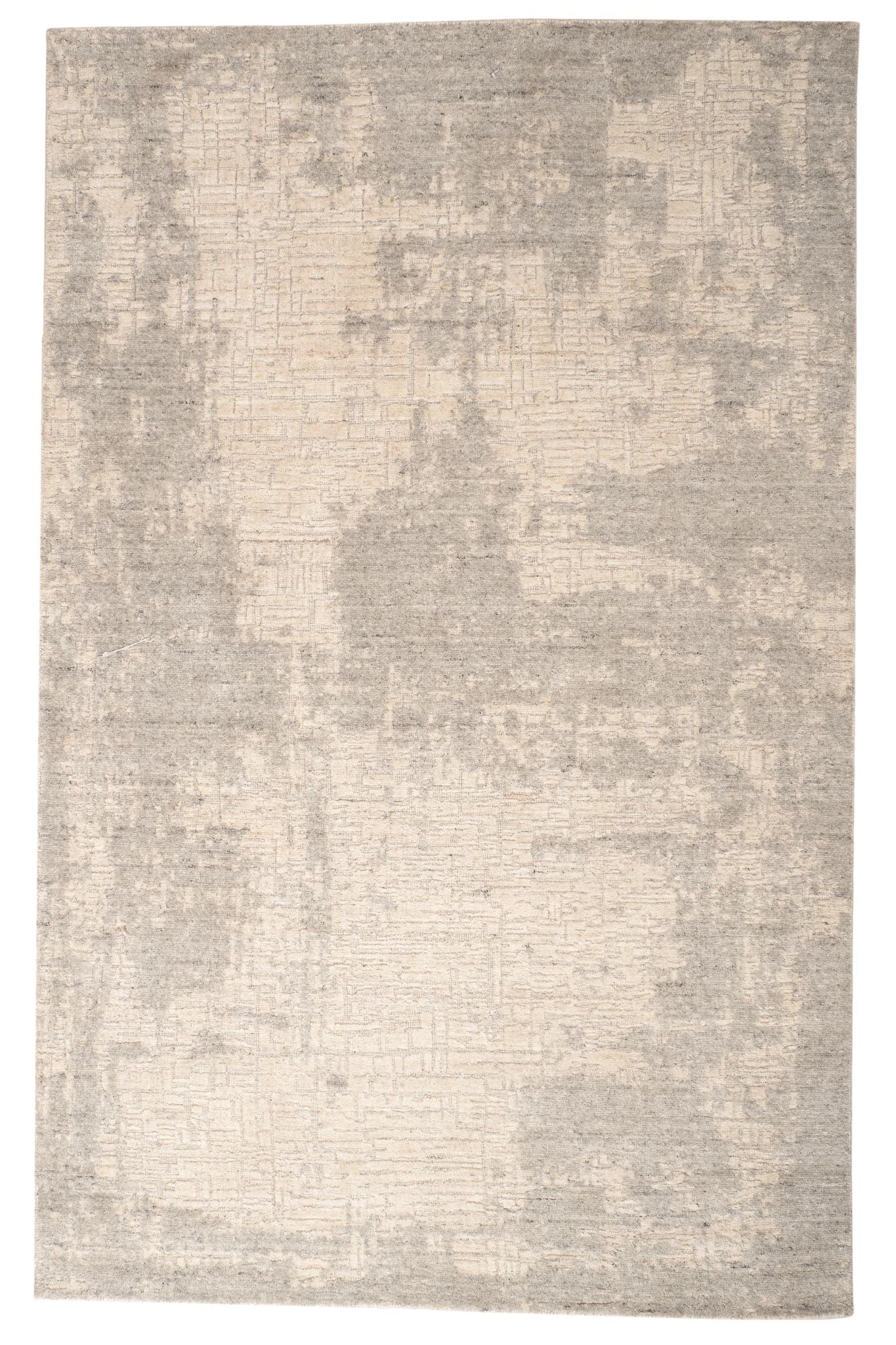 Bennett Grey Handwoven Wool Rug - Image 1
