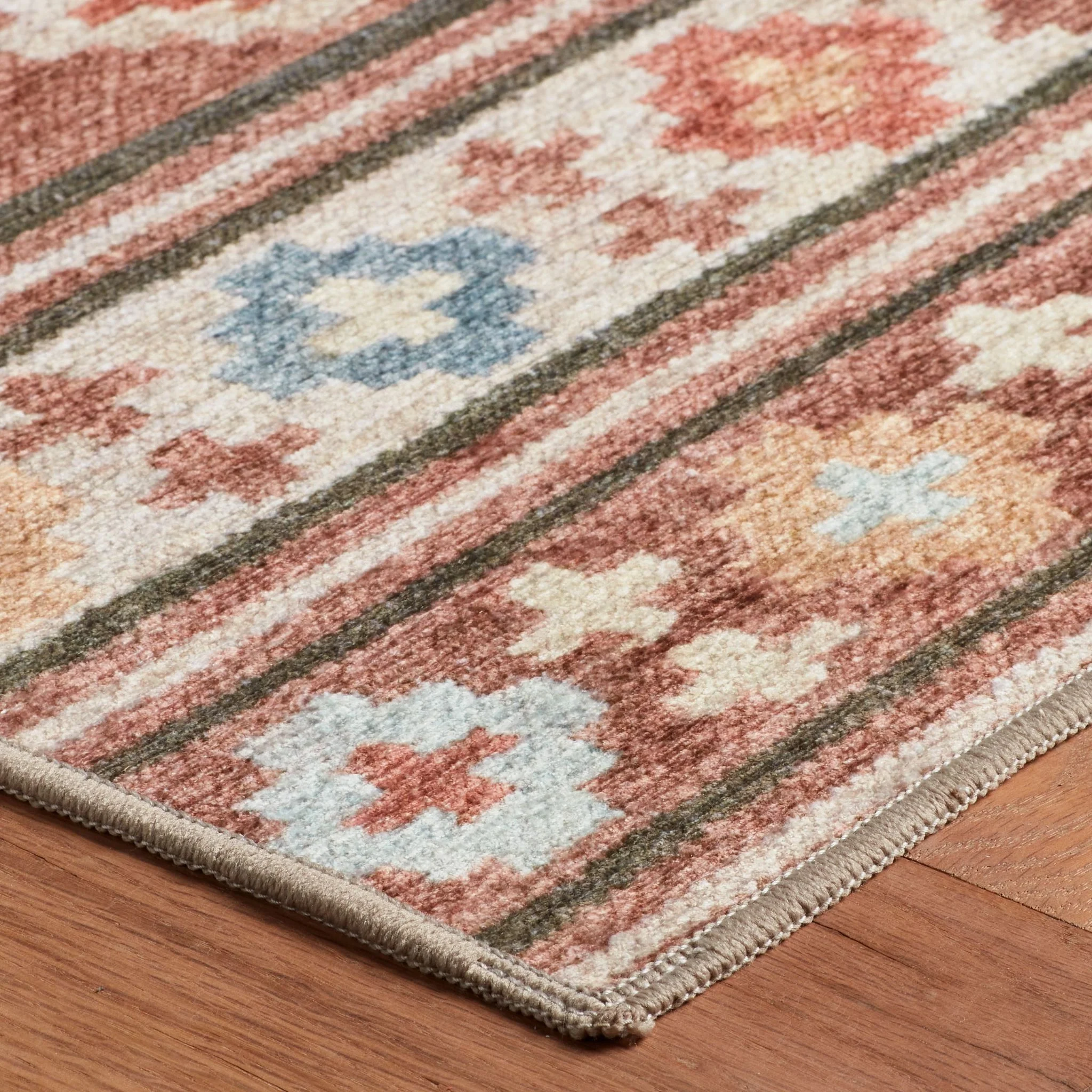 Canyon Natural Machine Washable Rug - Image 2