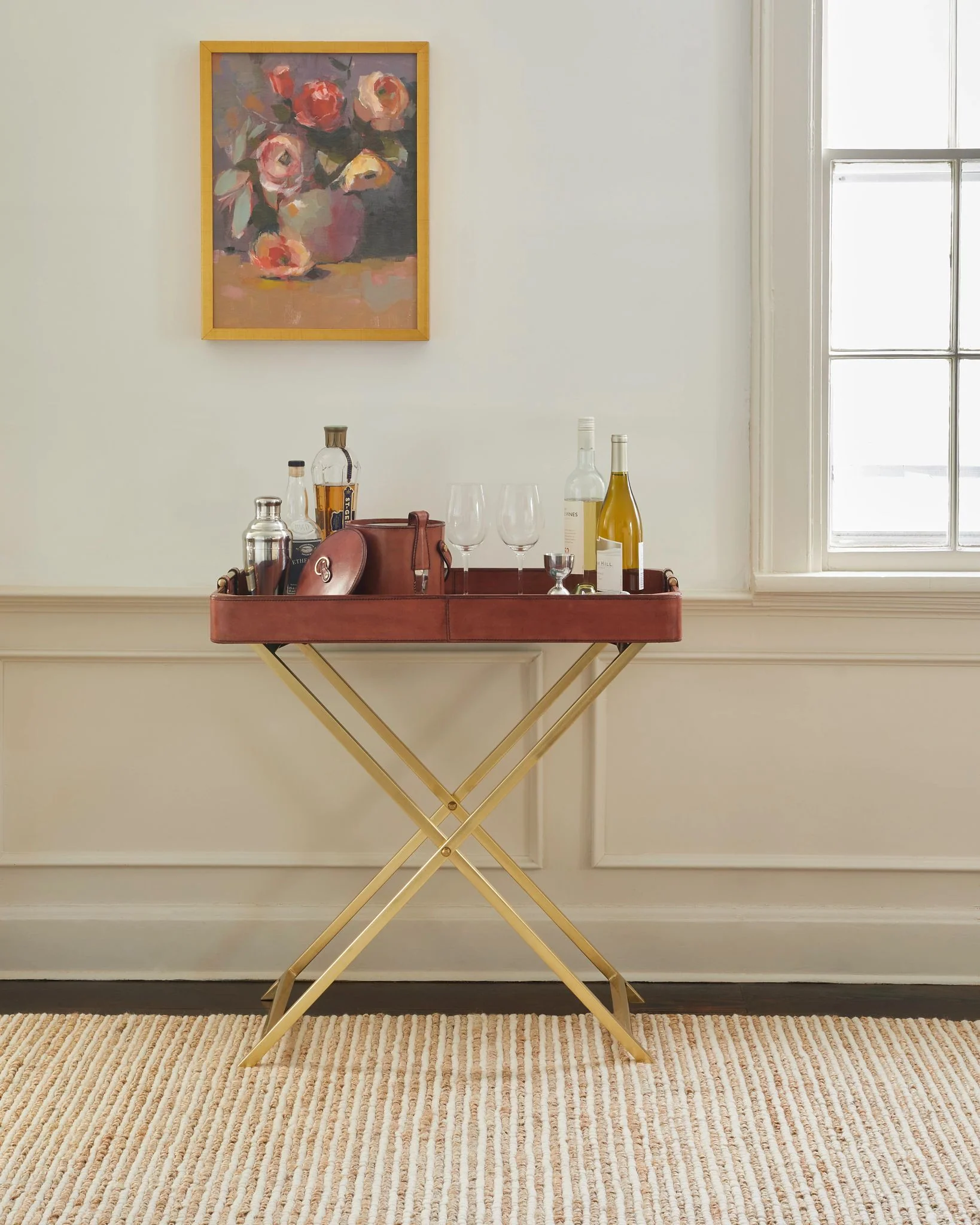 Twiggy Natural Handwoven Wool/Jute Rug - Image 2