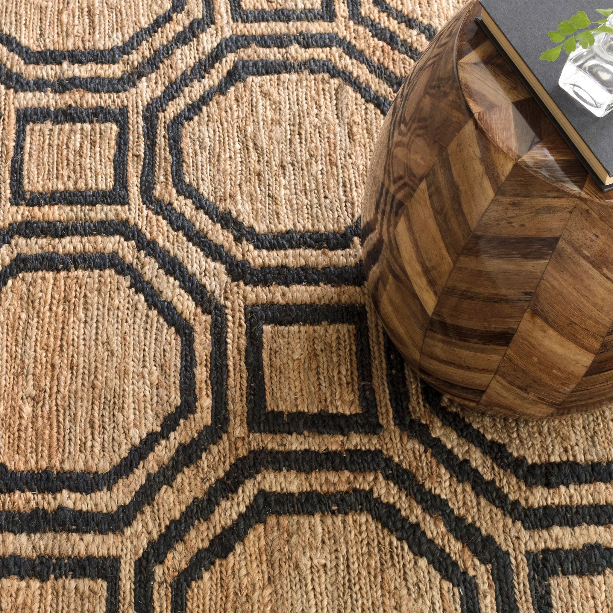 Hexile Hand Knotted Jute Rug - Image 2