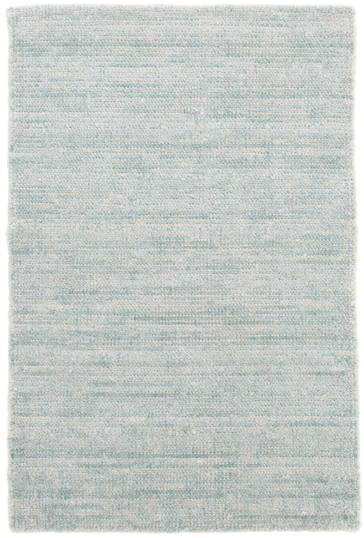 Quartz Ocean Handwoven Viscose/Cotton Rug - Image 1