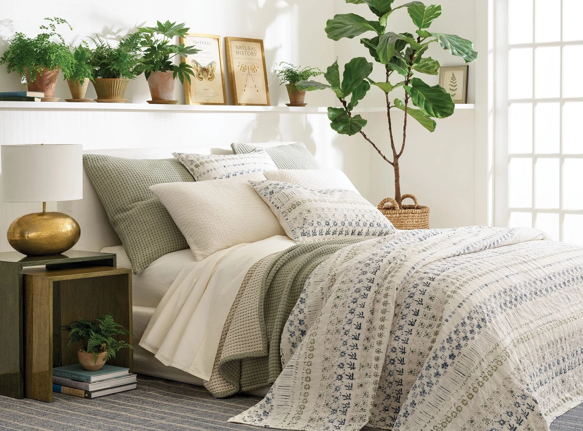 Block Print Coverlet - Image 2