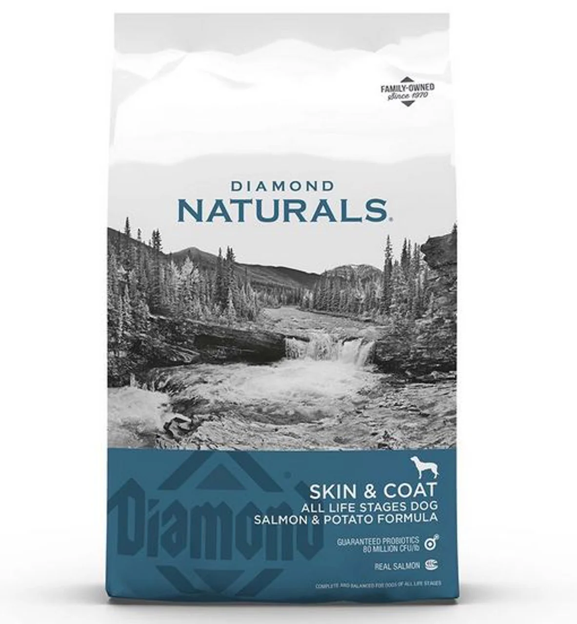 Diamond Naturals Skin & Coat Salmon & Potato Dry Dog Food, 30 Lb - Image 1