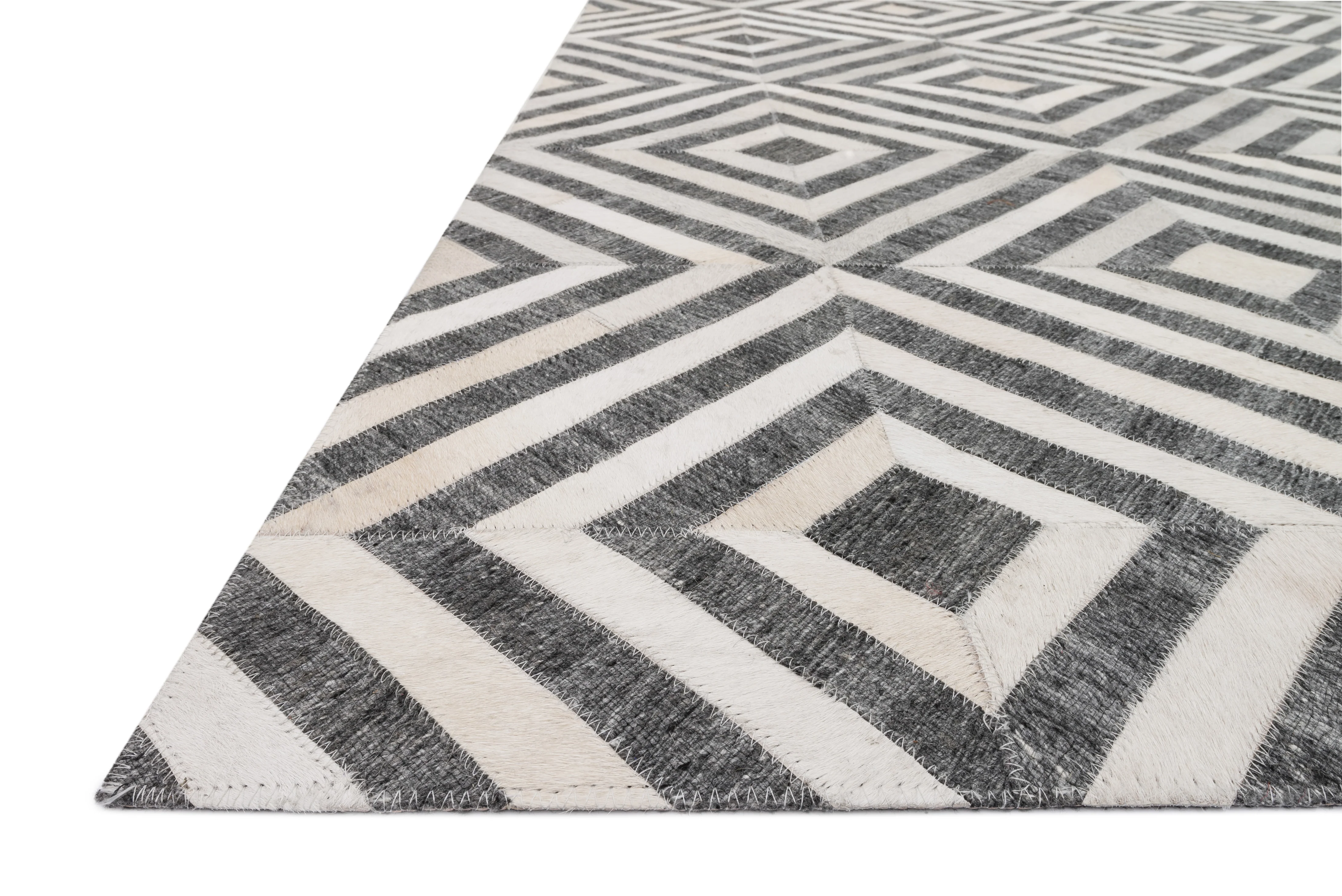 Dorado Charcoal / Ivory Rug - Image 2