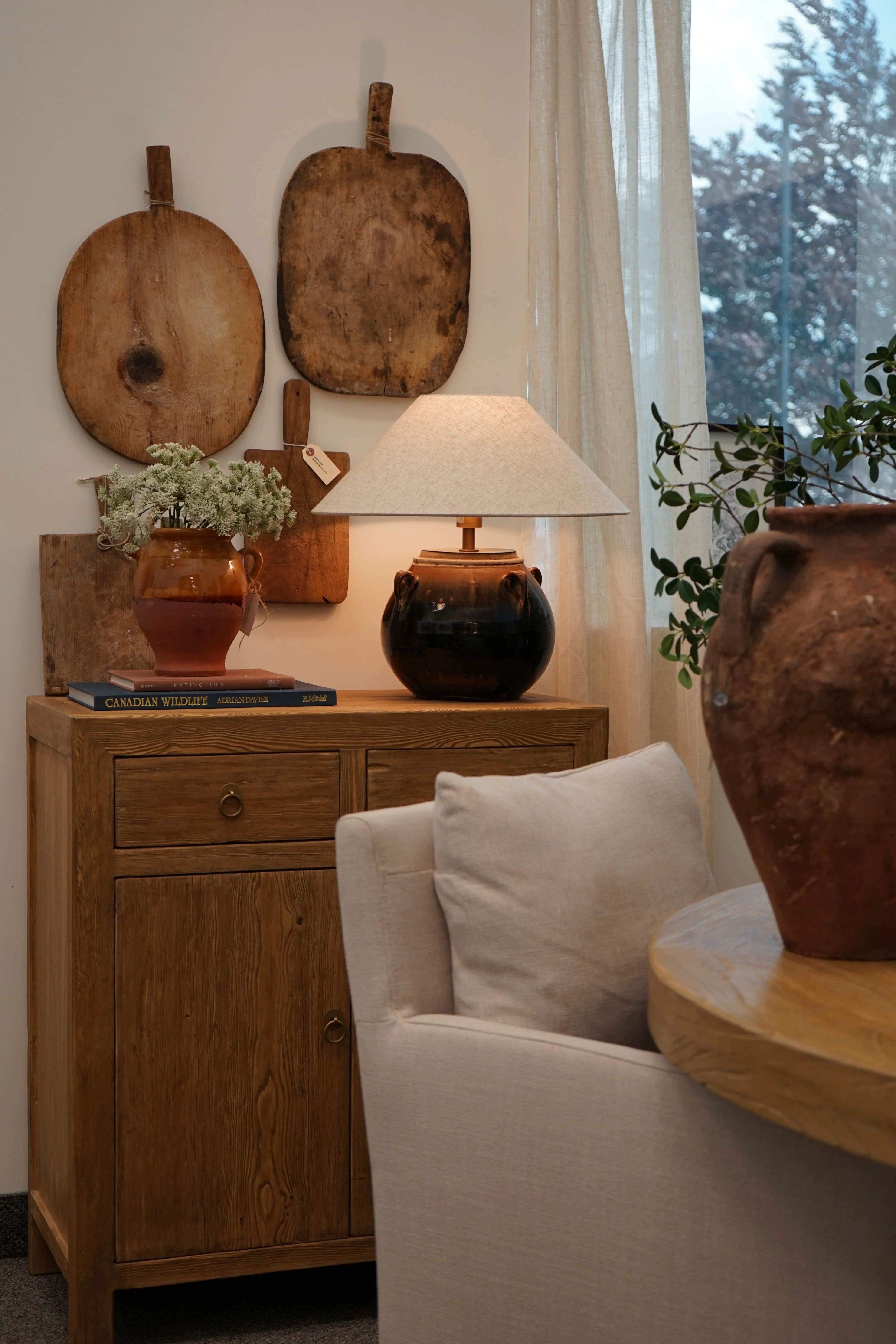 Claude Vintage Pot Lamp - Image 3
