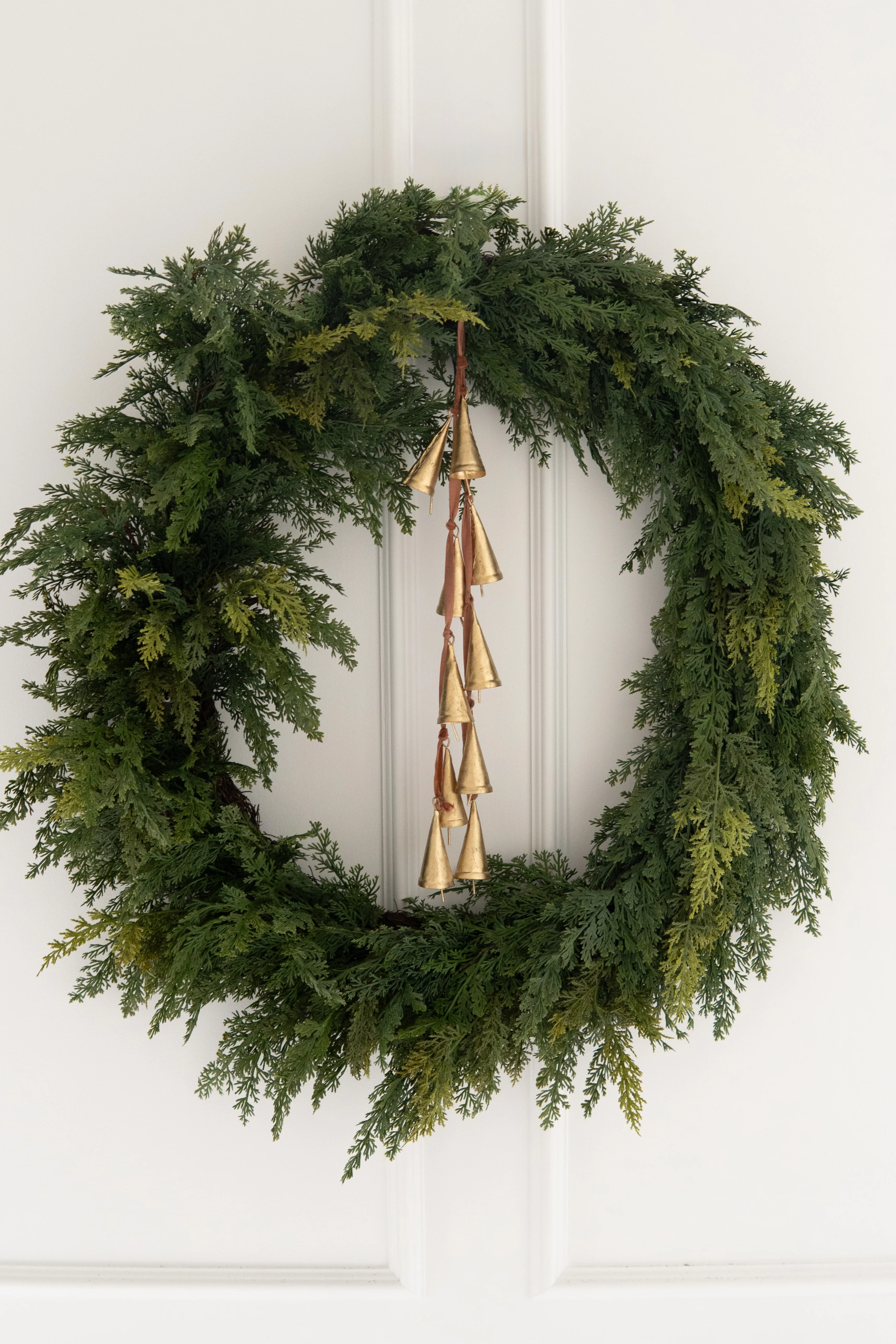 Velvet Ribbon Cone Bells