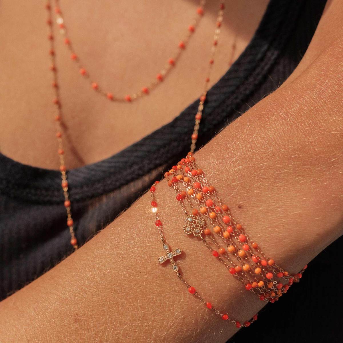gigiCLOZEAU Classic Bracelet - Saffron Orange - Image 3