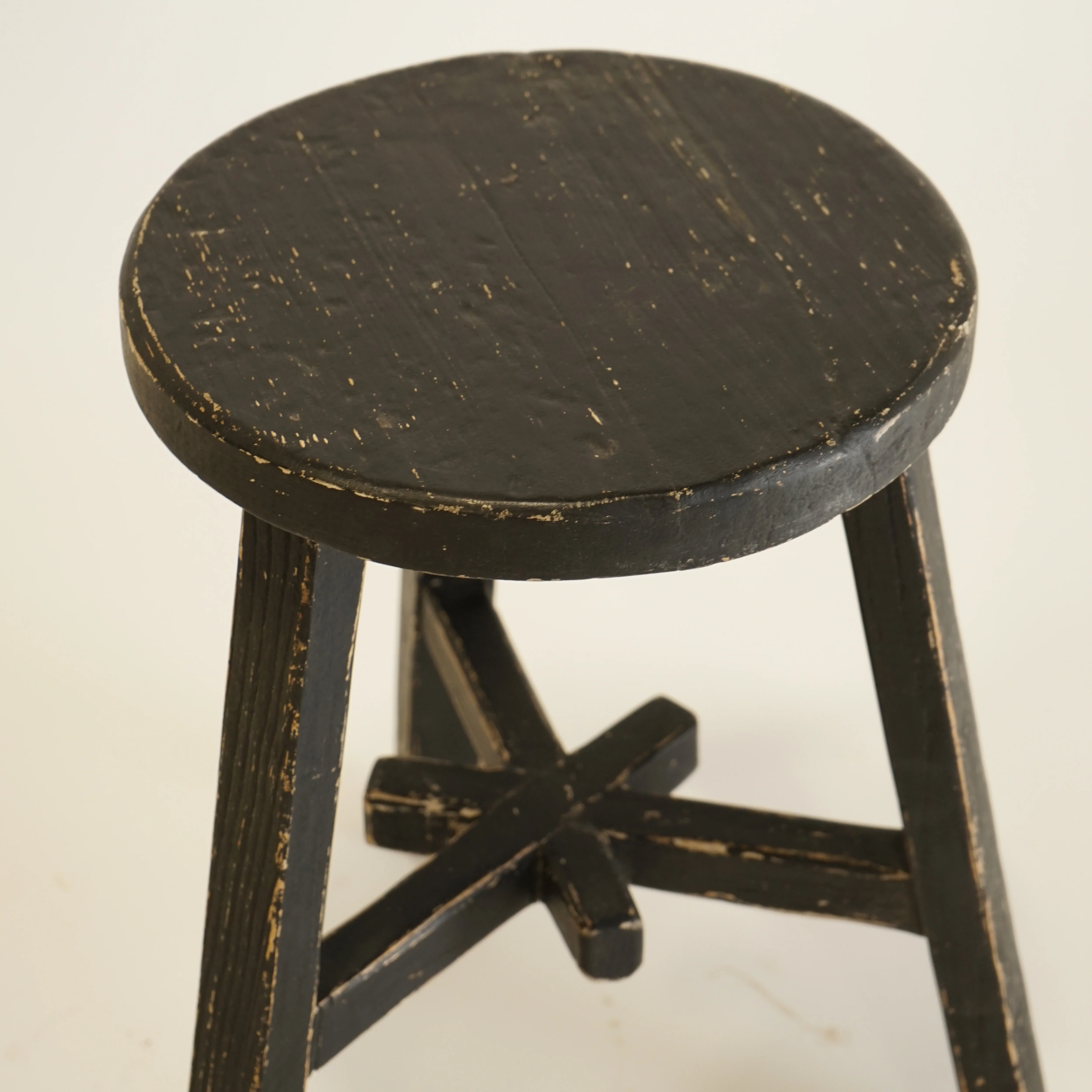 Dobbie Reclaimed Stool - Image 2