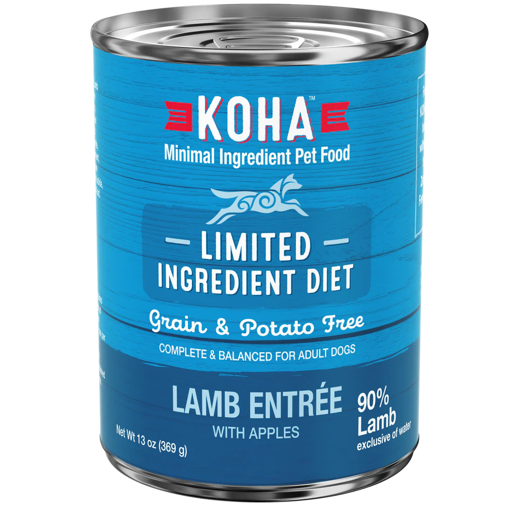Koha Grain Free Limited Ingredient 13.2oz Canned Dog Food 90% Lamb - Image 1