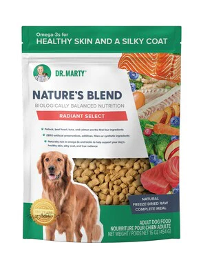 Dr. Marty Nature’s Blend Radiant Select Dog Food 16 oz - Image 1